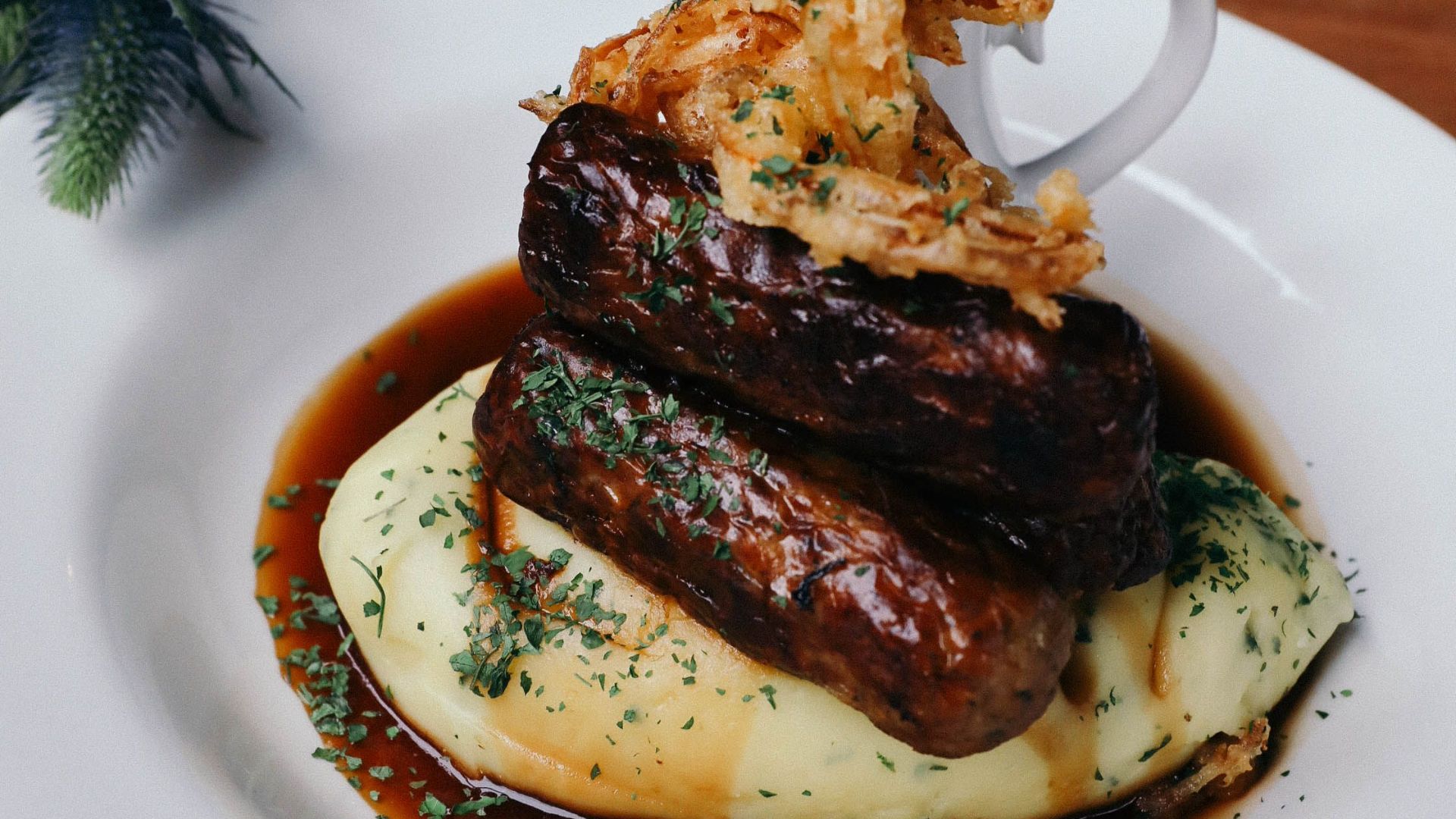 3. Saucisses et purée