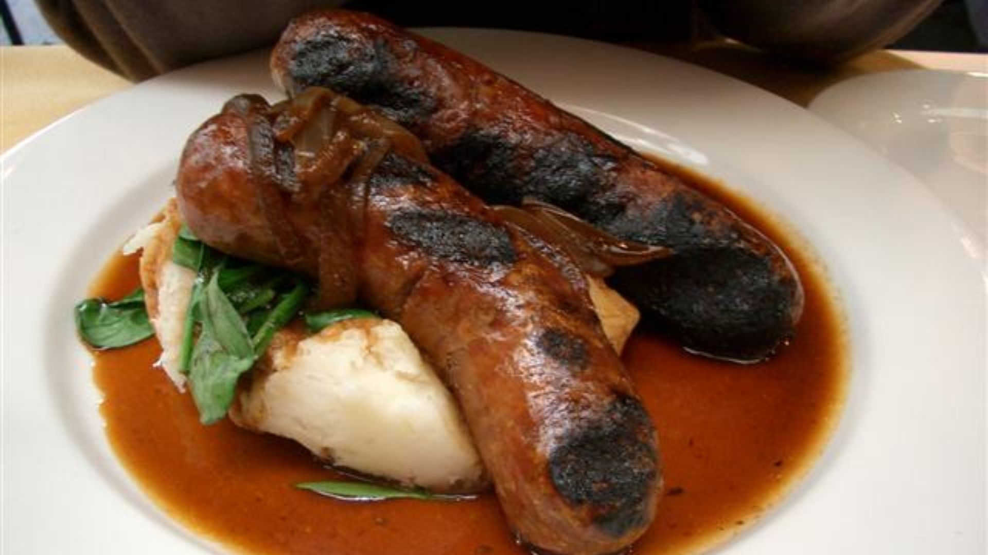 3. Saucisses et purée