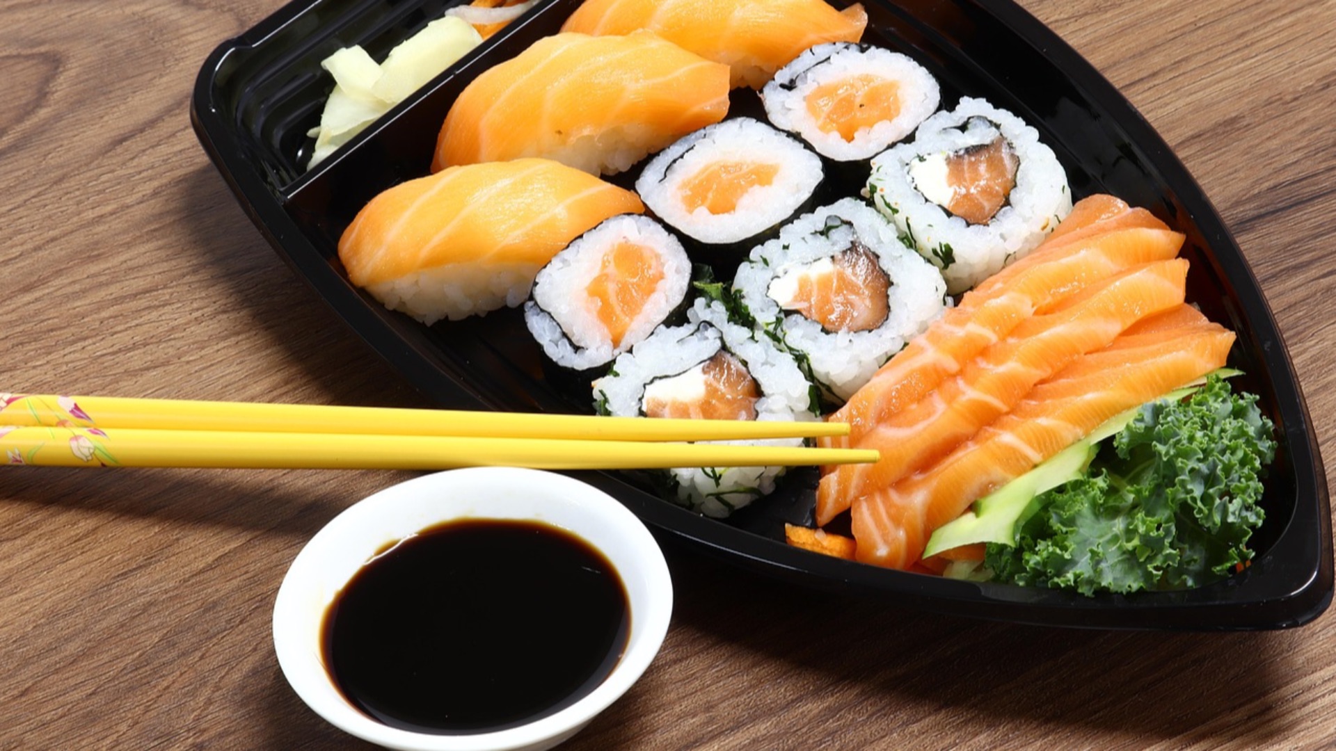 1. Mélanger du wasabi dans un peu de sauce soja