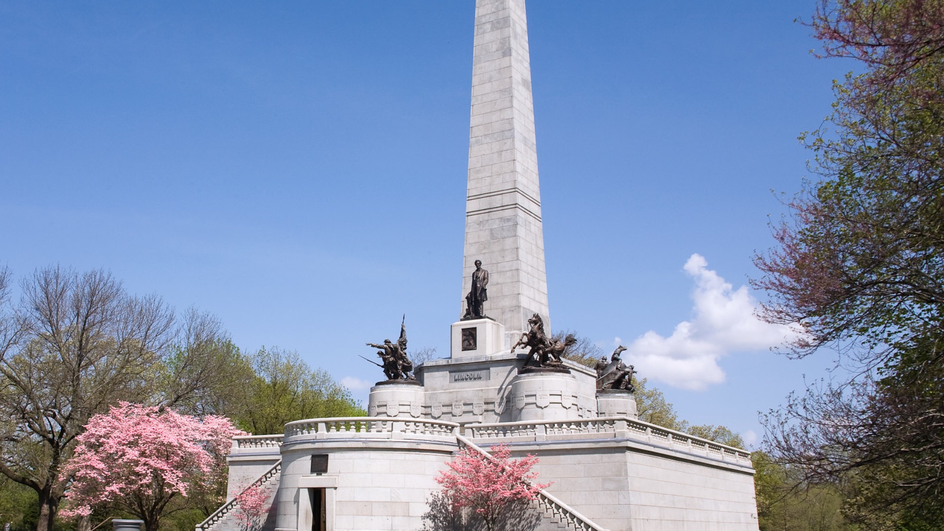 18. Le tombeau d'Abraham Lincoln