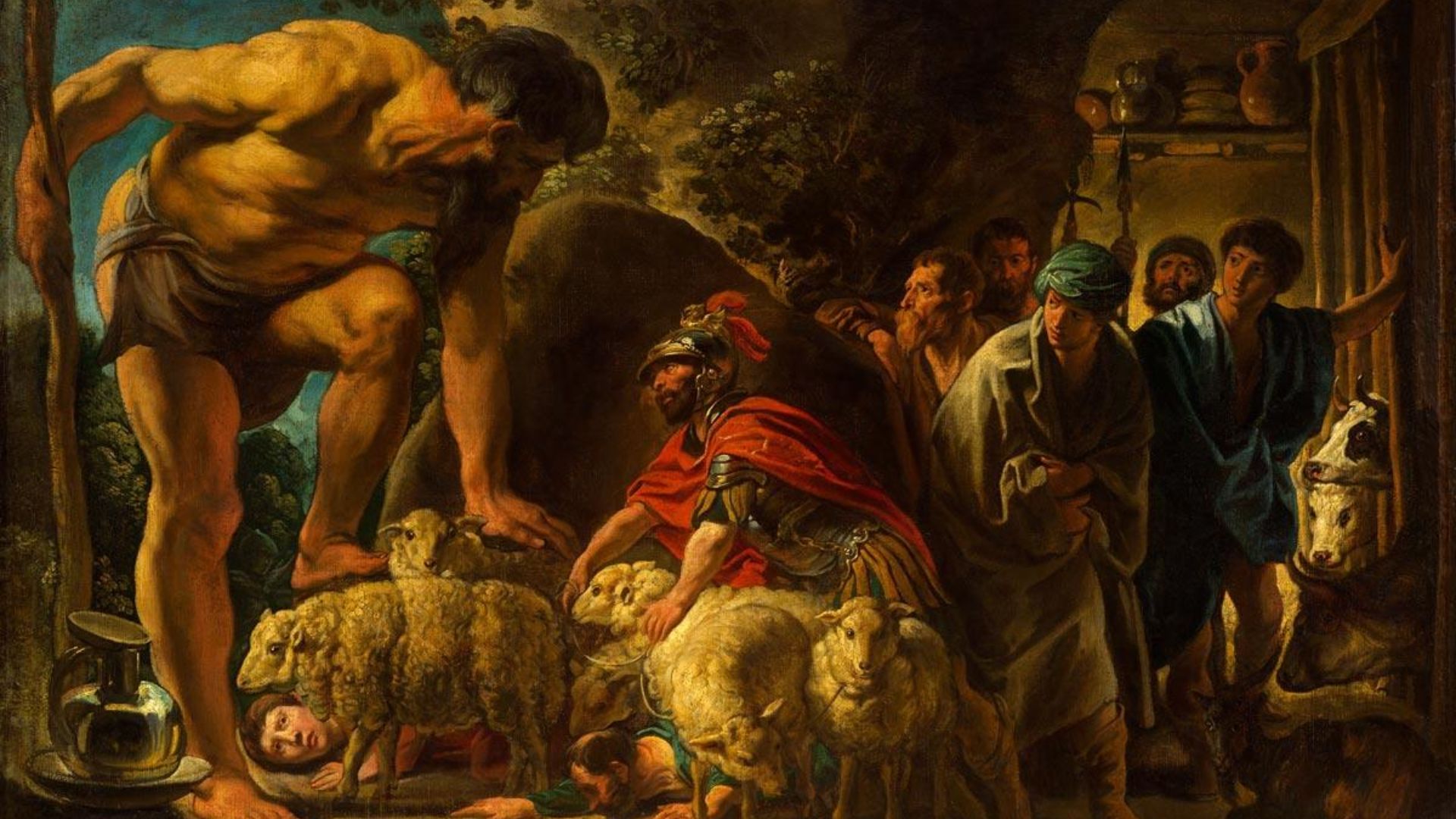 19. Polyphème a dévoré les compagnons d'Ulysse
