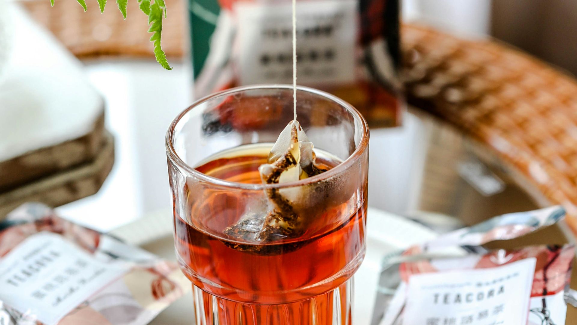 12. Sachets de thé