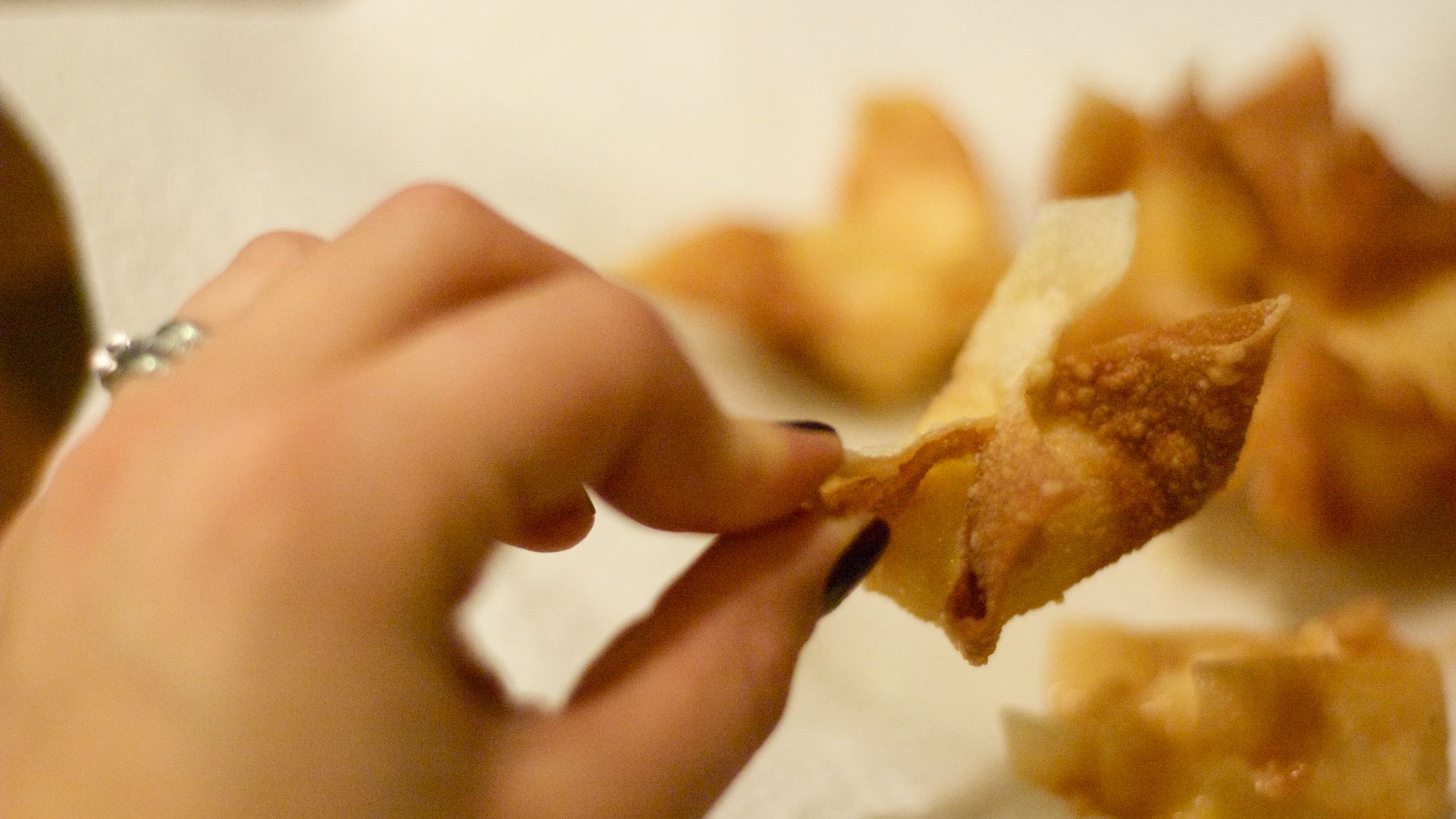 2. Crab Rangoon
