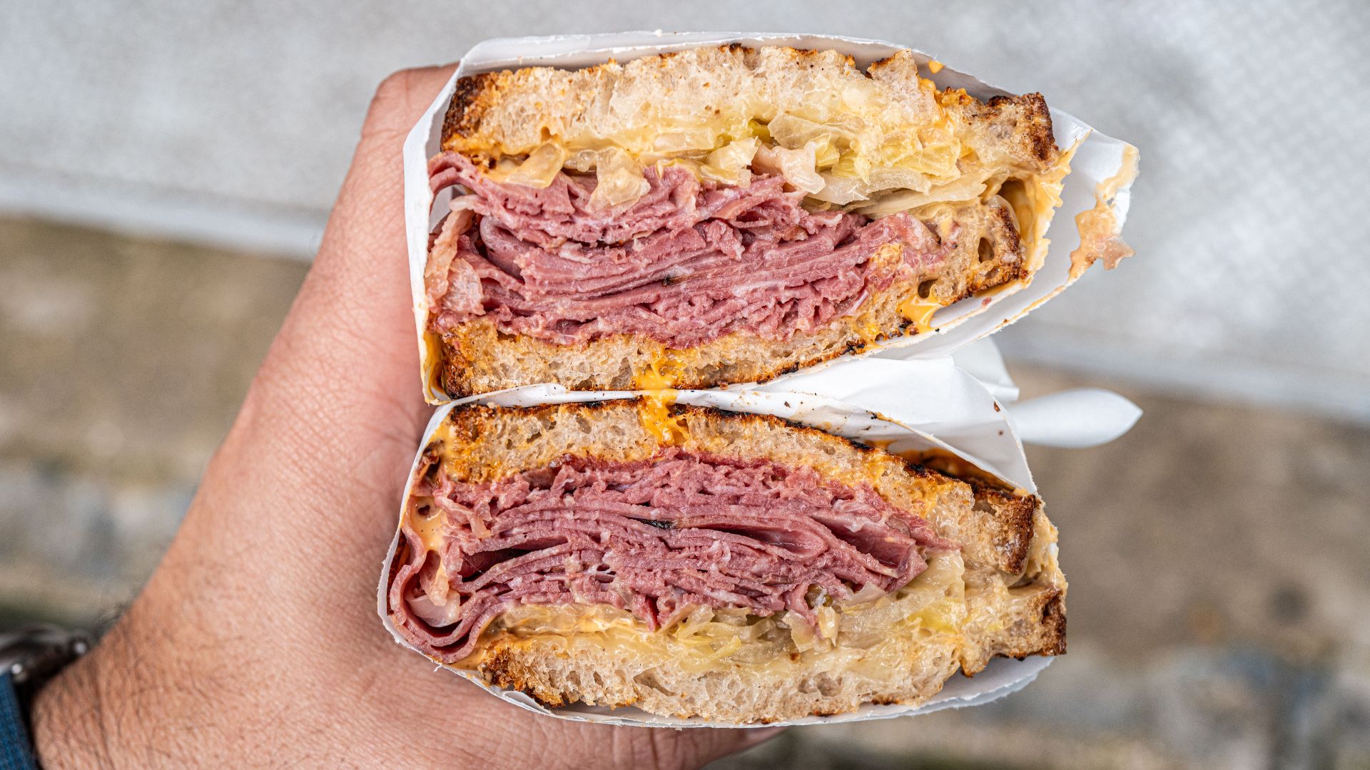 18. Pastrami sur pain de seigle