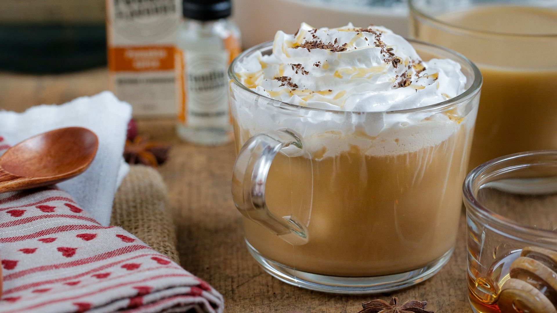 17. Latte aux épices de citrouille