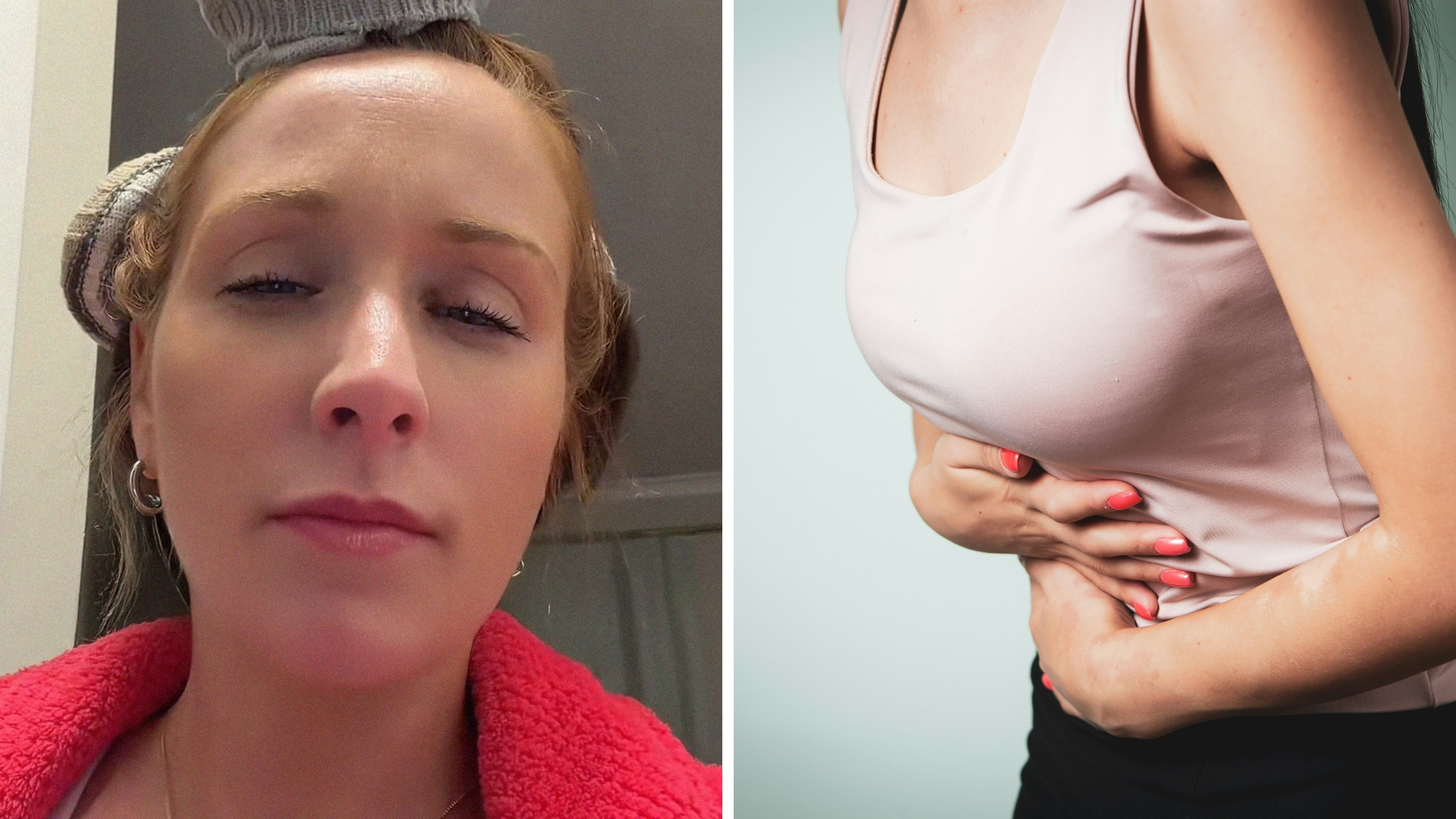 Woman tells her husband she has a stomachache. Then she films what he does next: ‘Leave him’