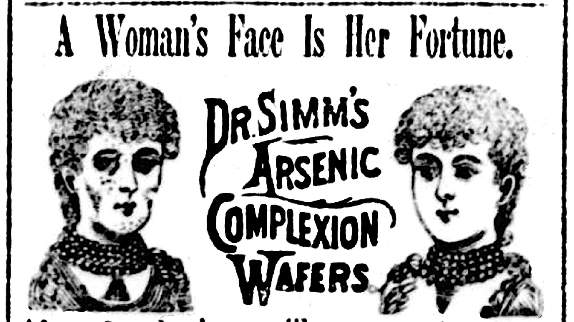 11. Plaquettes d'arsenic pour le teint