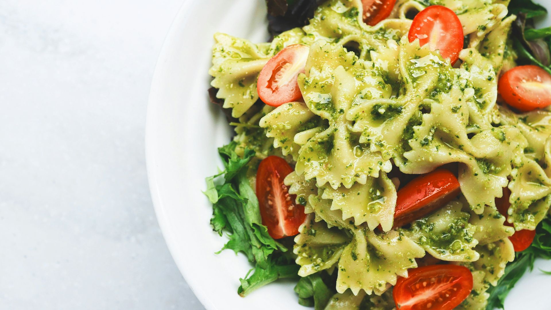 4. Pâtes au pesto ou à l'huile d'olive