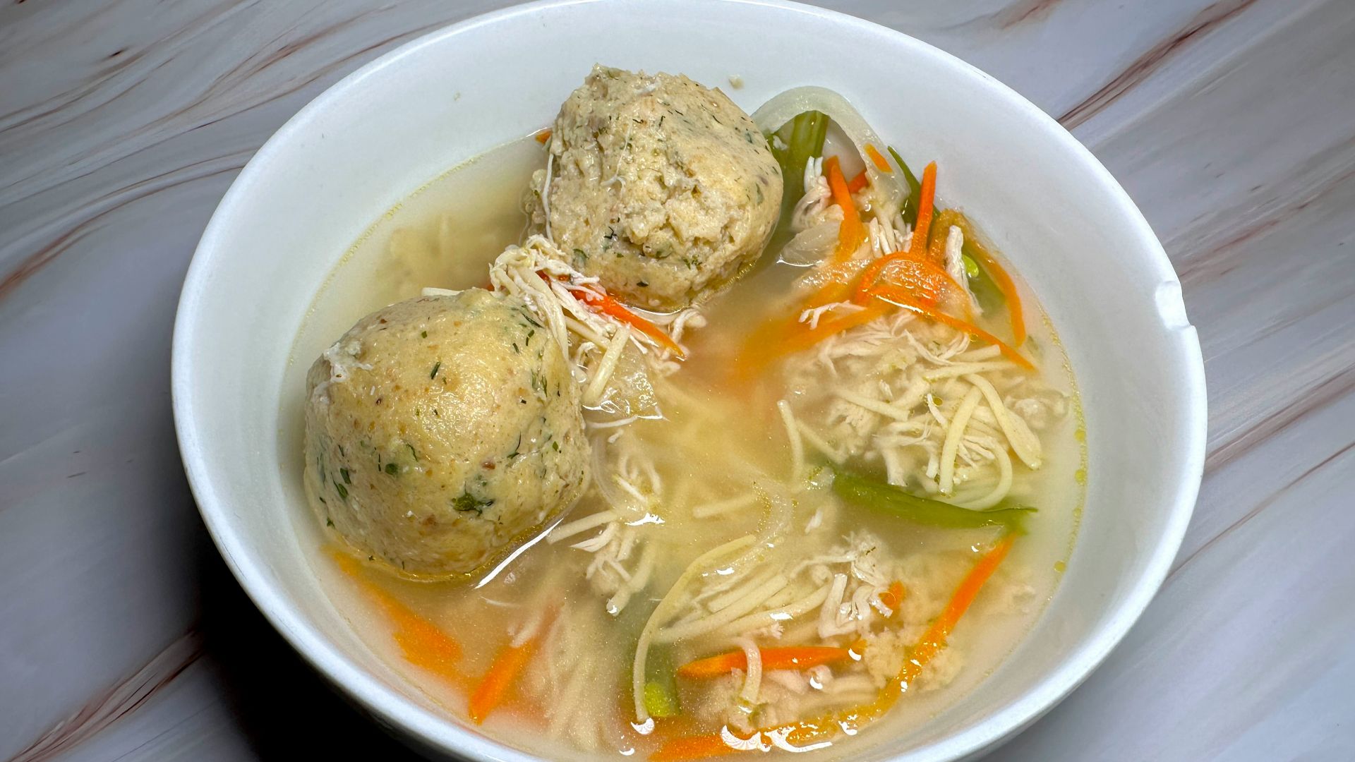 20. Soupe aux boulettes de dinde