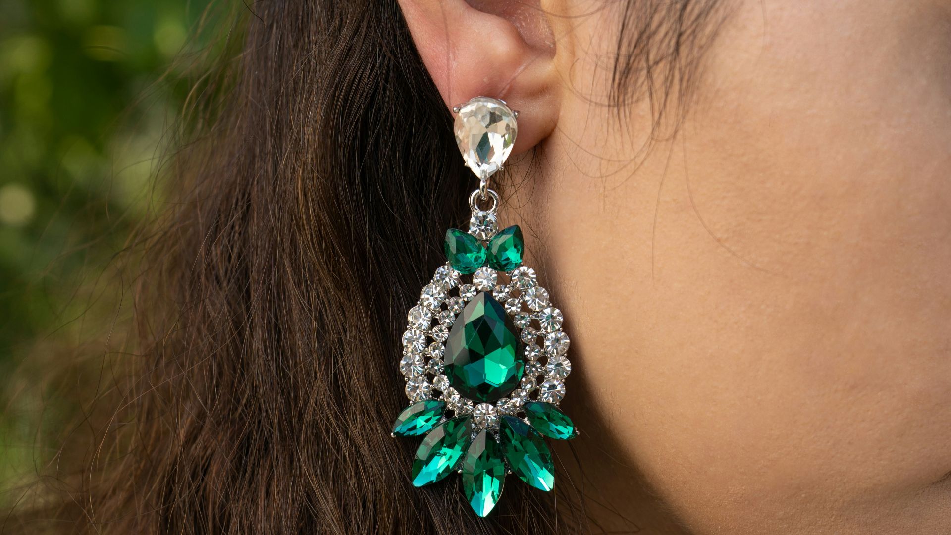 7. Boucles d'oreilles « lustre »