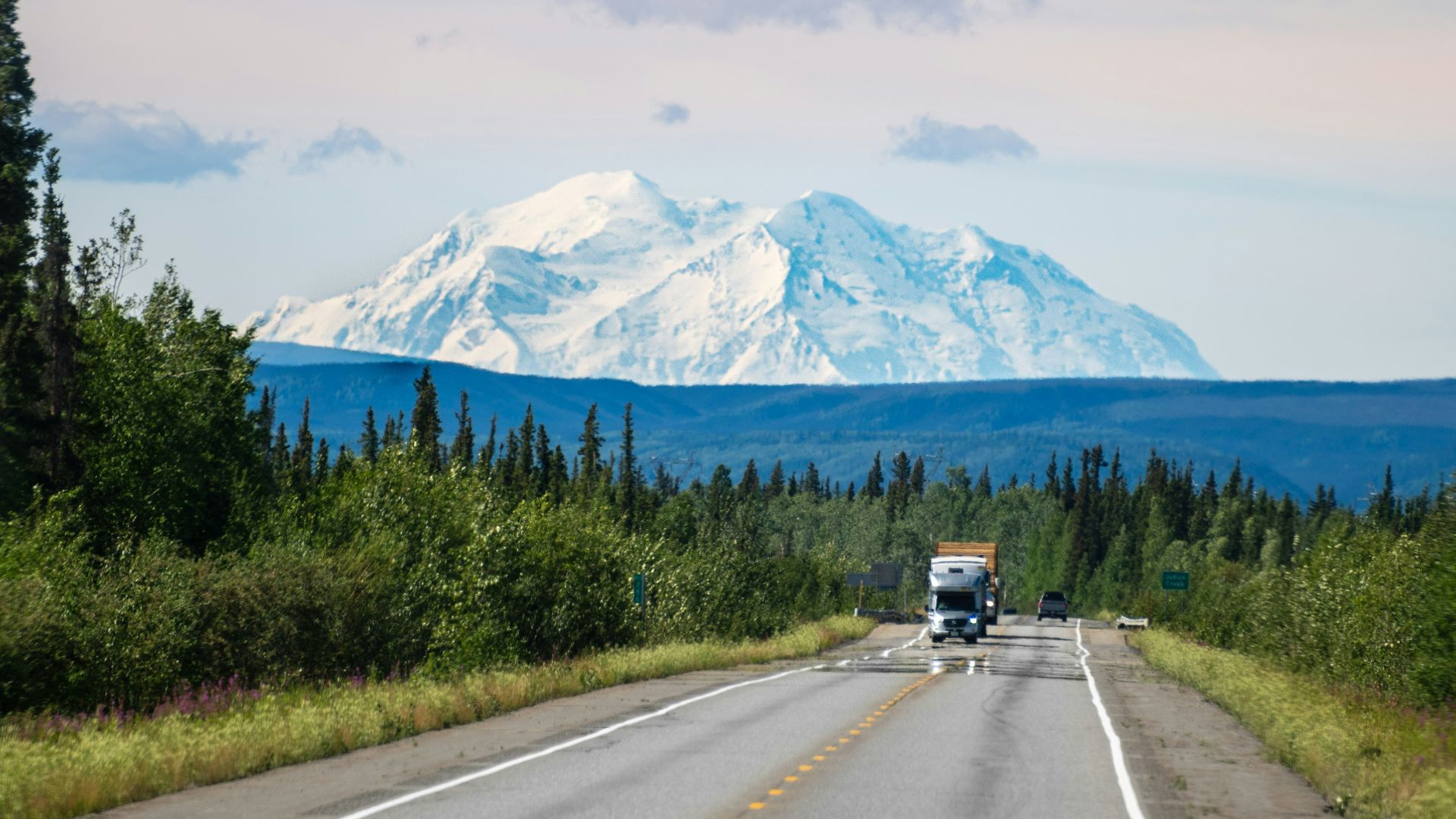 3. La route du Denali, en Alaska