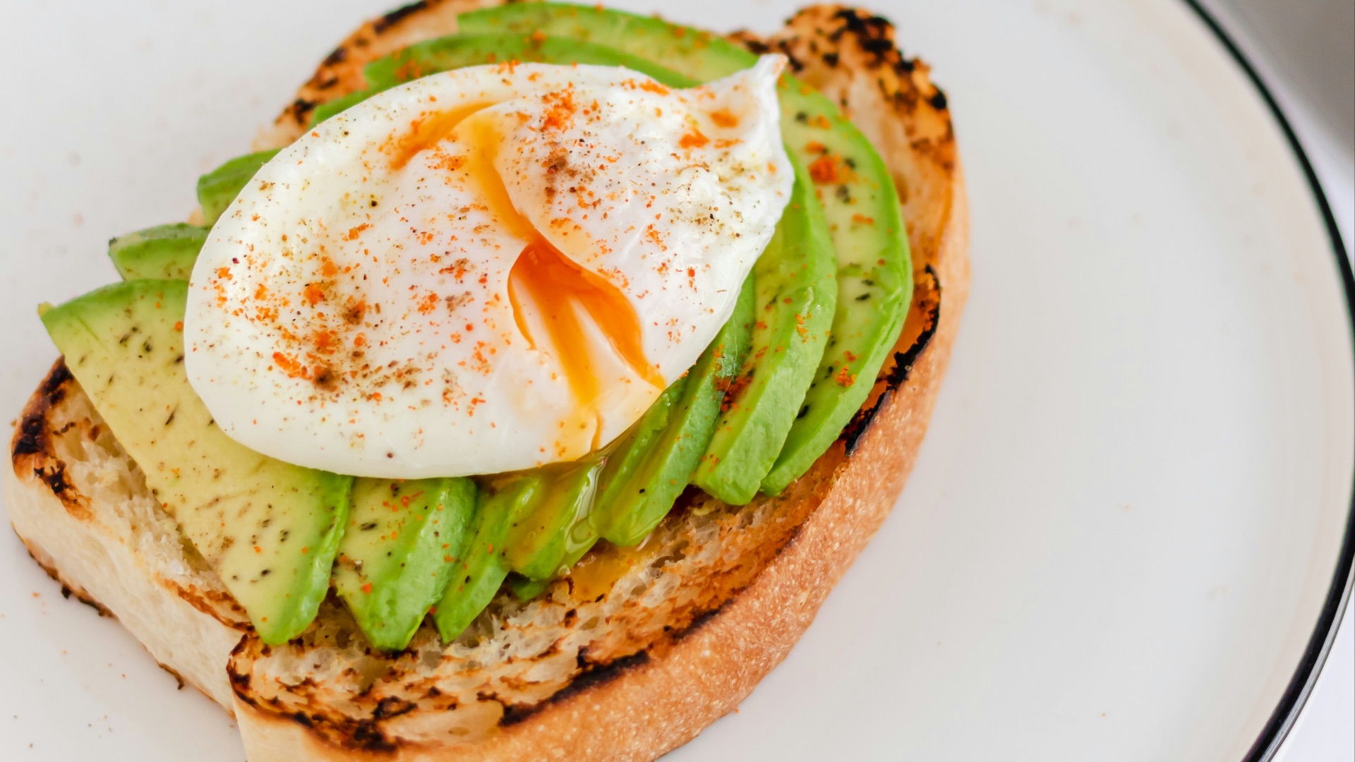 2. Toast à l'avocat