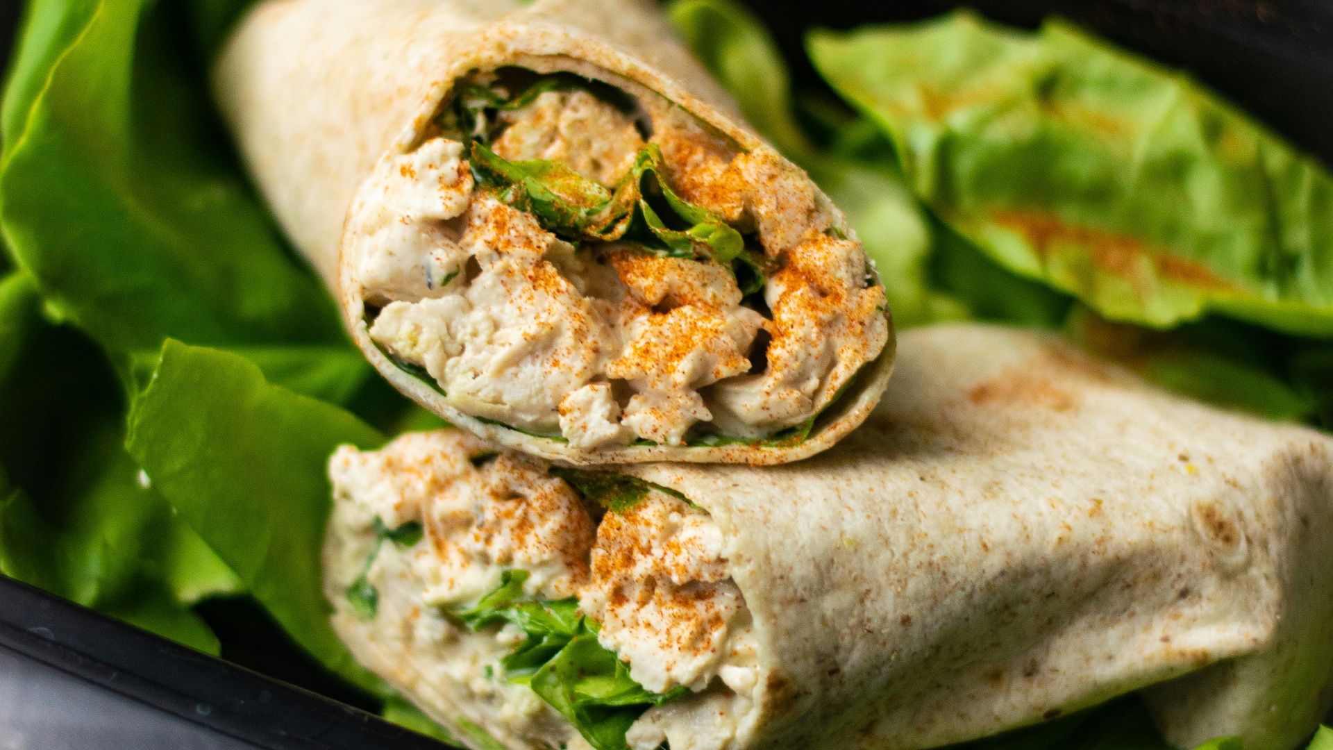 19. Rouleaux de chou-fleur à la sauce Buffalo