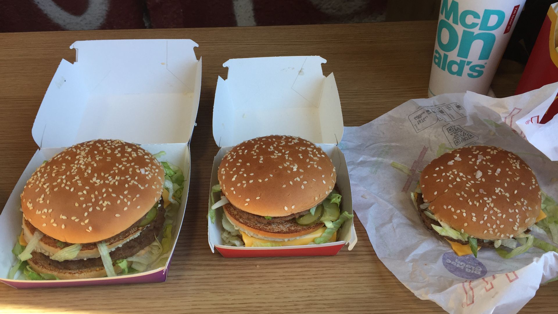 5. McDonald's a supprimé les conservateurs de ses burgers classiques