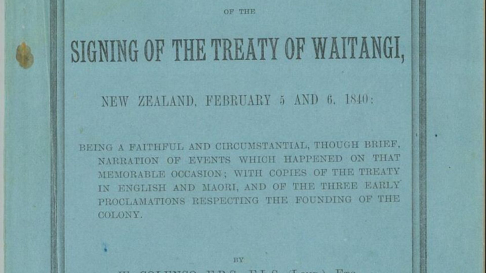 16. Les autorités coloniales ont révisé le Traité de Waitangi