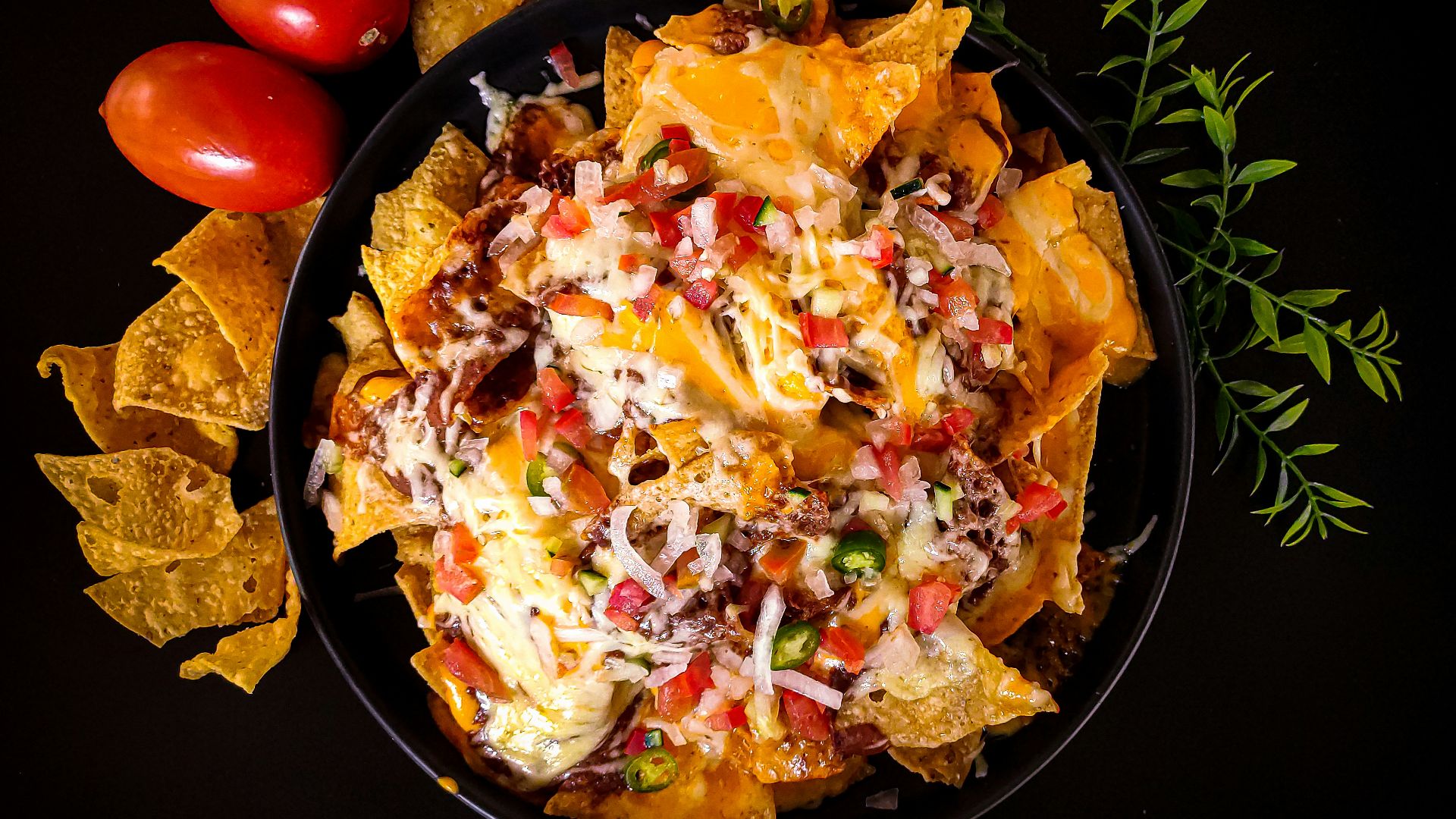 7. Nachos bien garnis