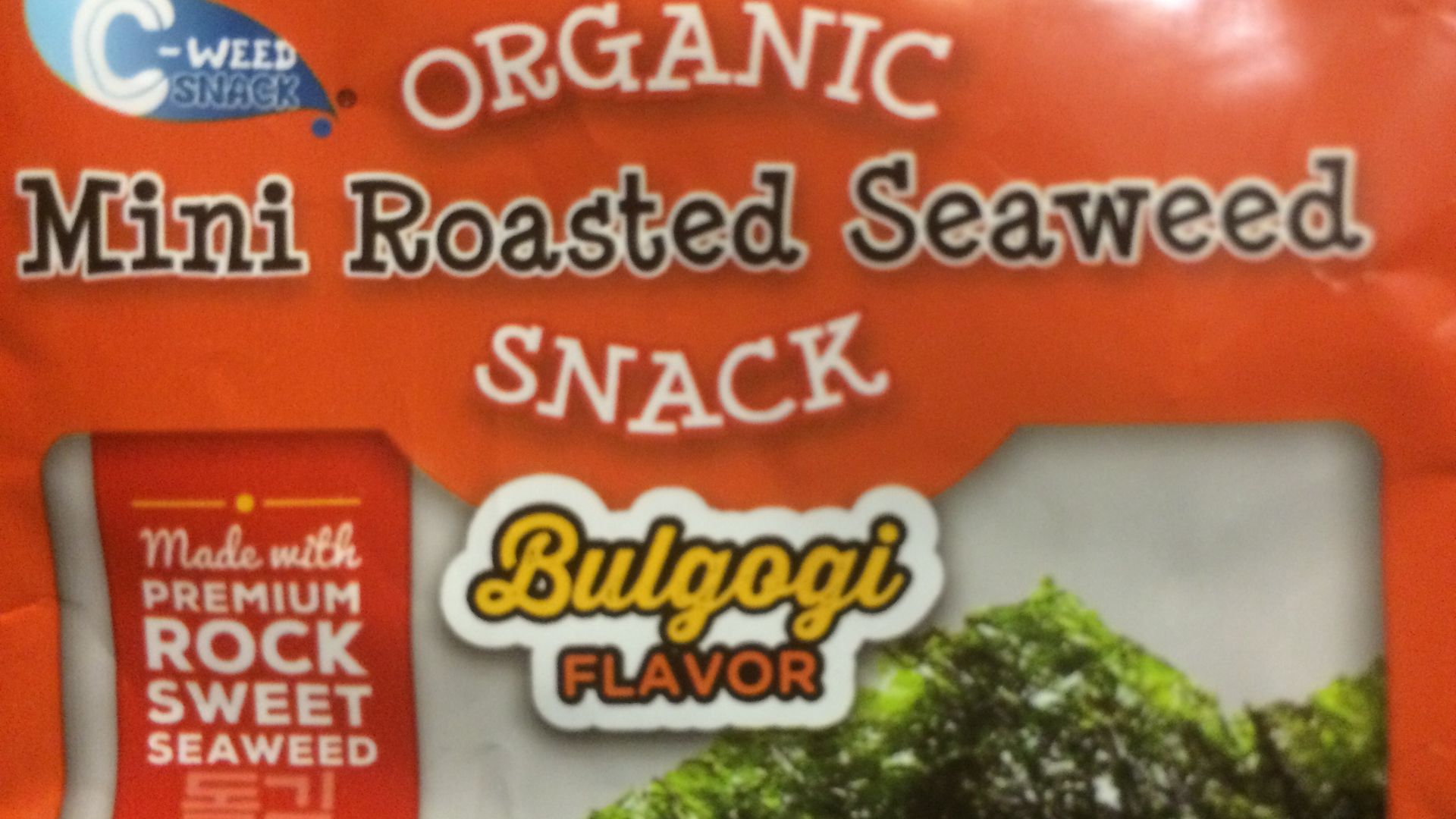 9. Snacks aux algues