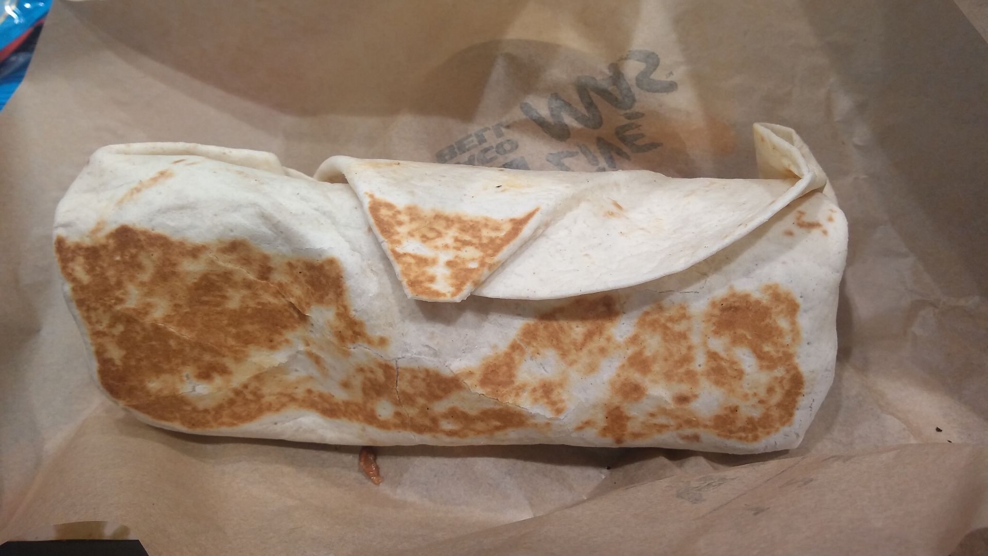 7. Taco Bell coupe son burrito à 7 couches