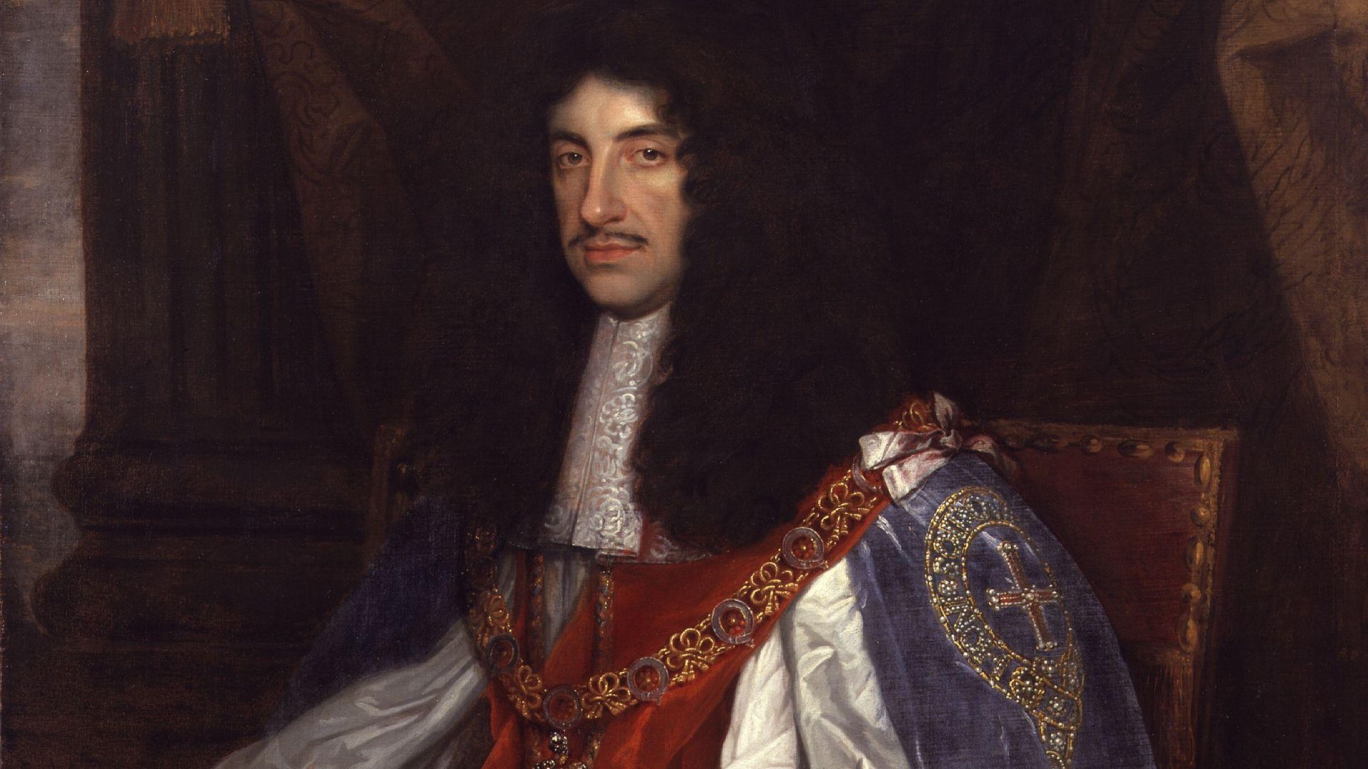 3. La chambre à coucher de Charles II à l'époque de la Restauration