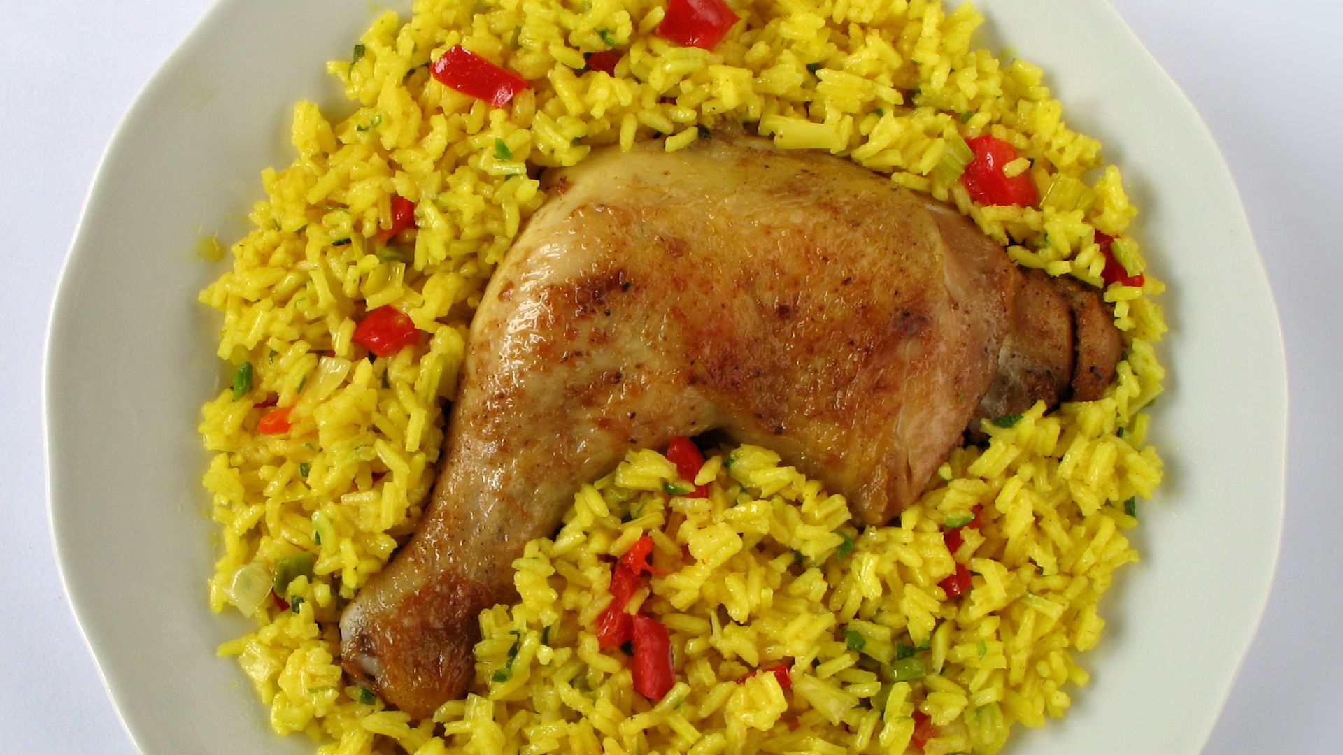16. Arroz con pollo