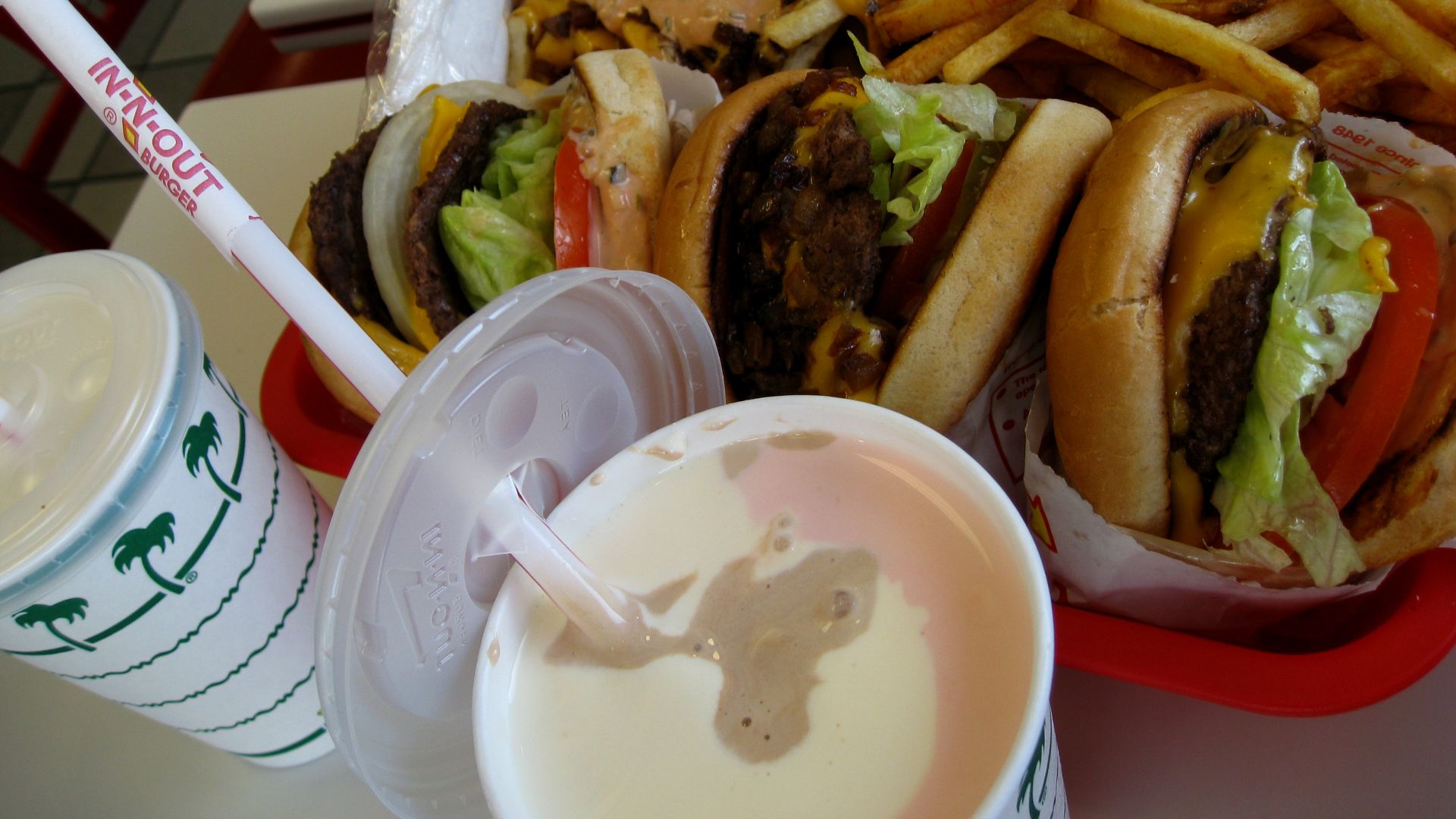 6. Milkshake napolitain In-N-Out