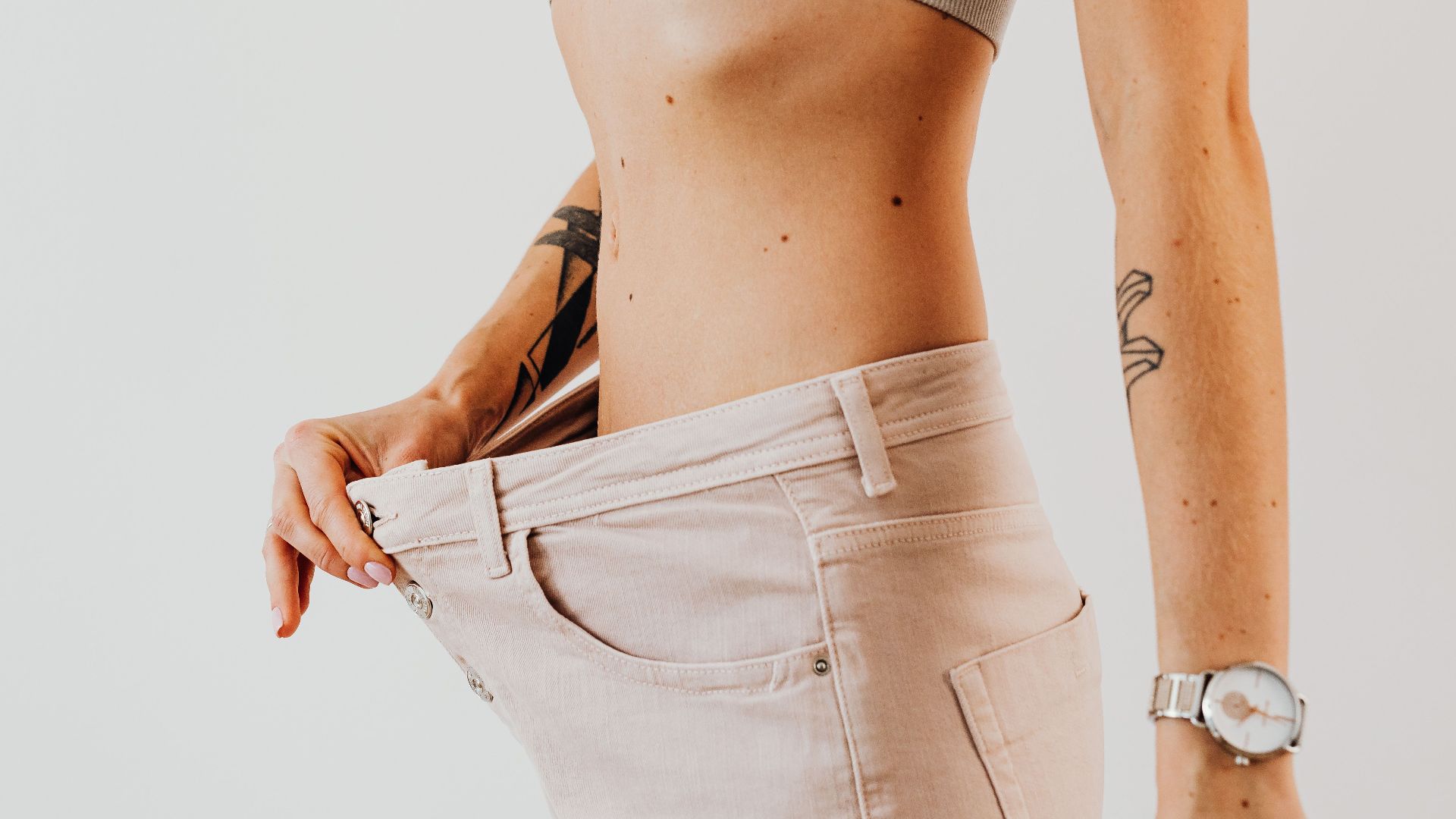 7. Il y a un espace entre les jambes de ton jean