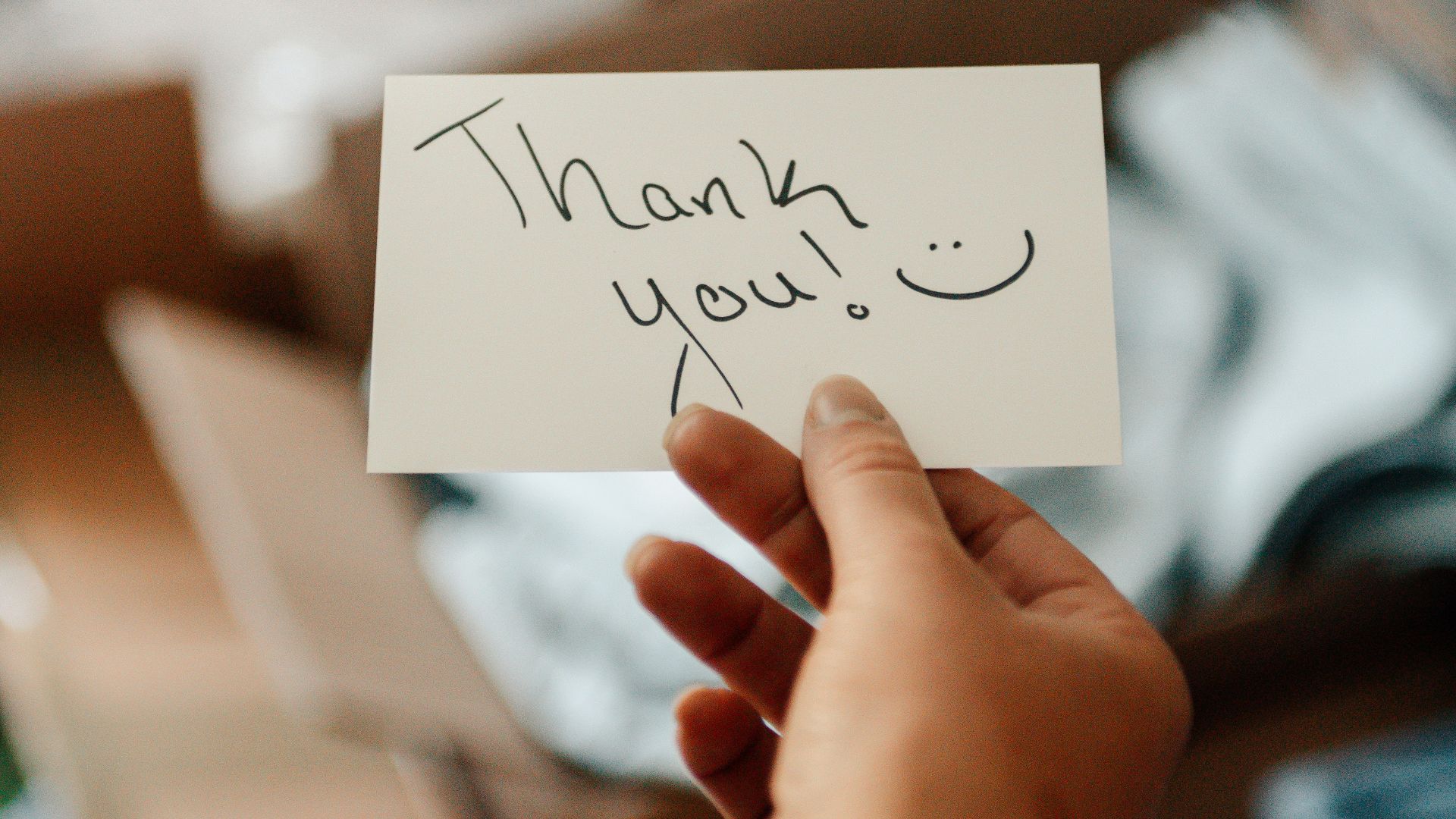 14. Dites « merci »
