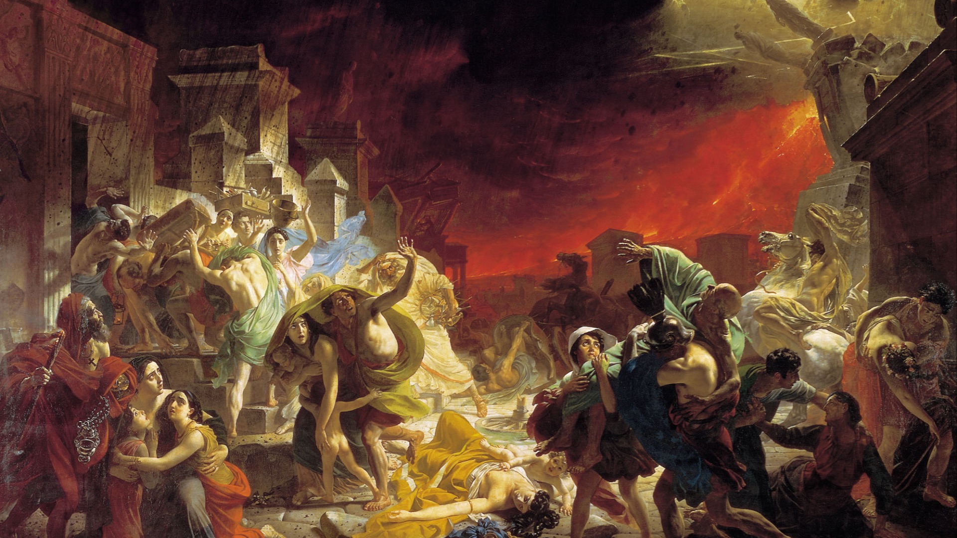 12. « Le dernier jour de Pompéi », de Karl Bryullov