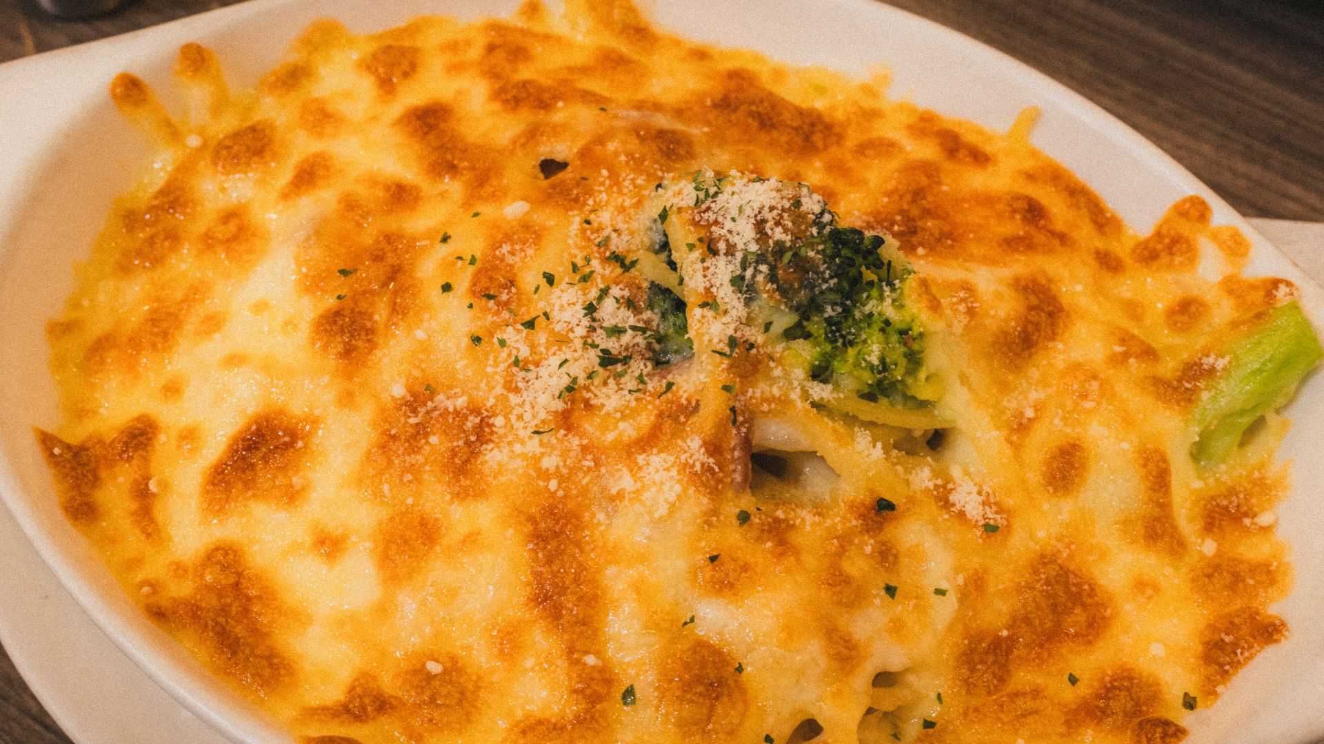 16. Gratin de brocoli au fromage