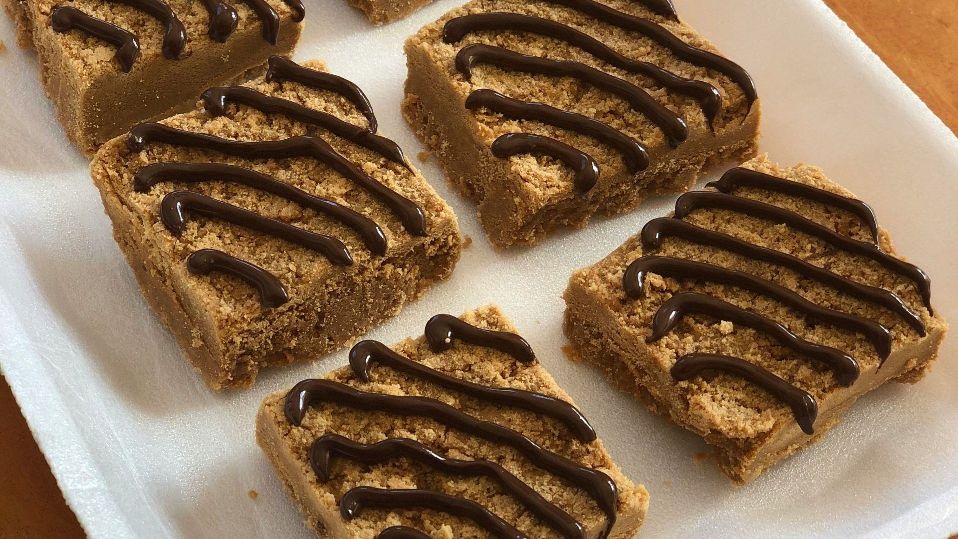 12. Barres au chocolat, au beurre de cacahuète et aux Rice Krispies