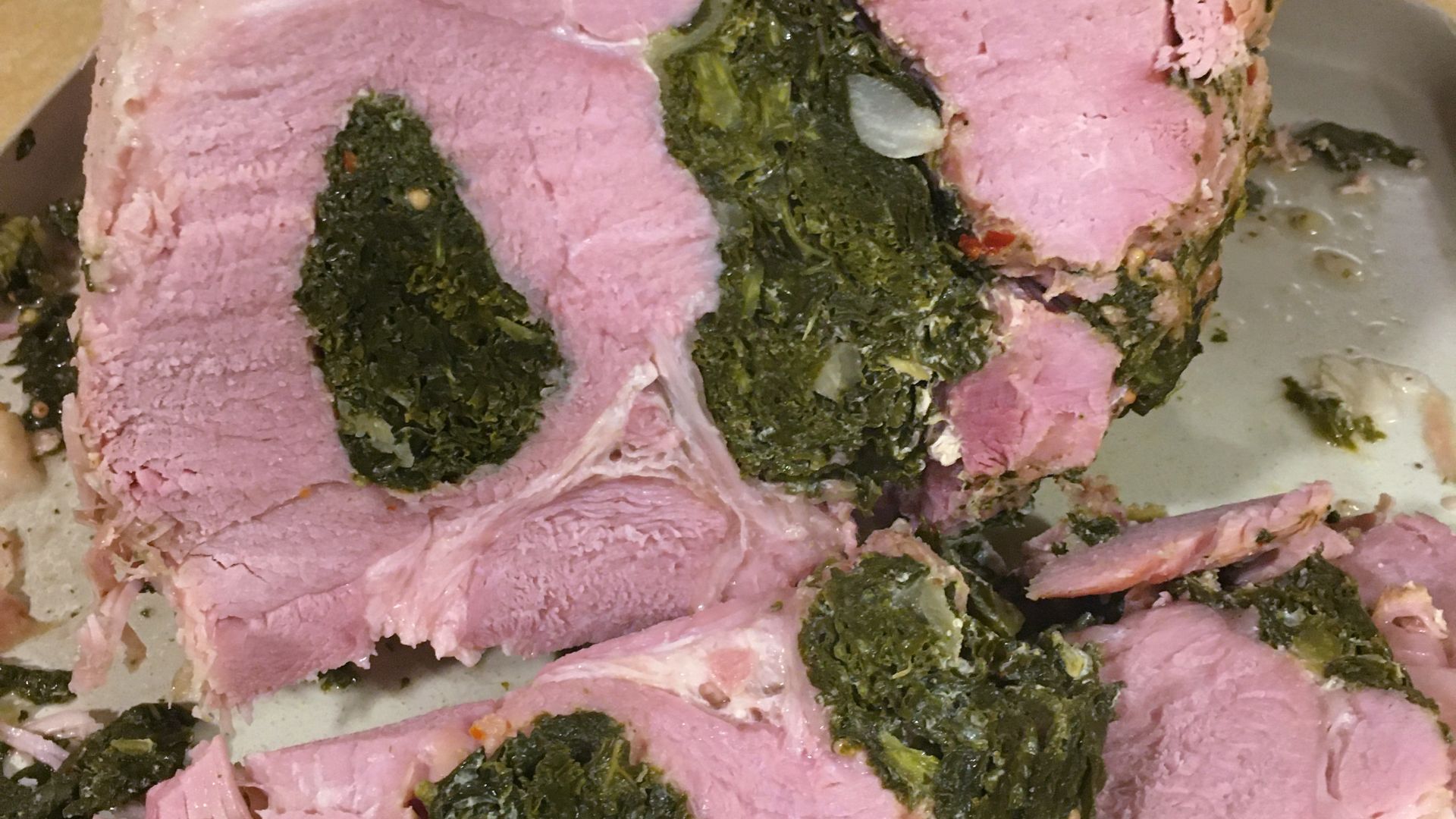 6. Jambon farci du Maryland