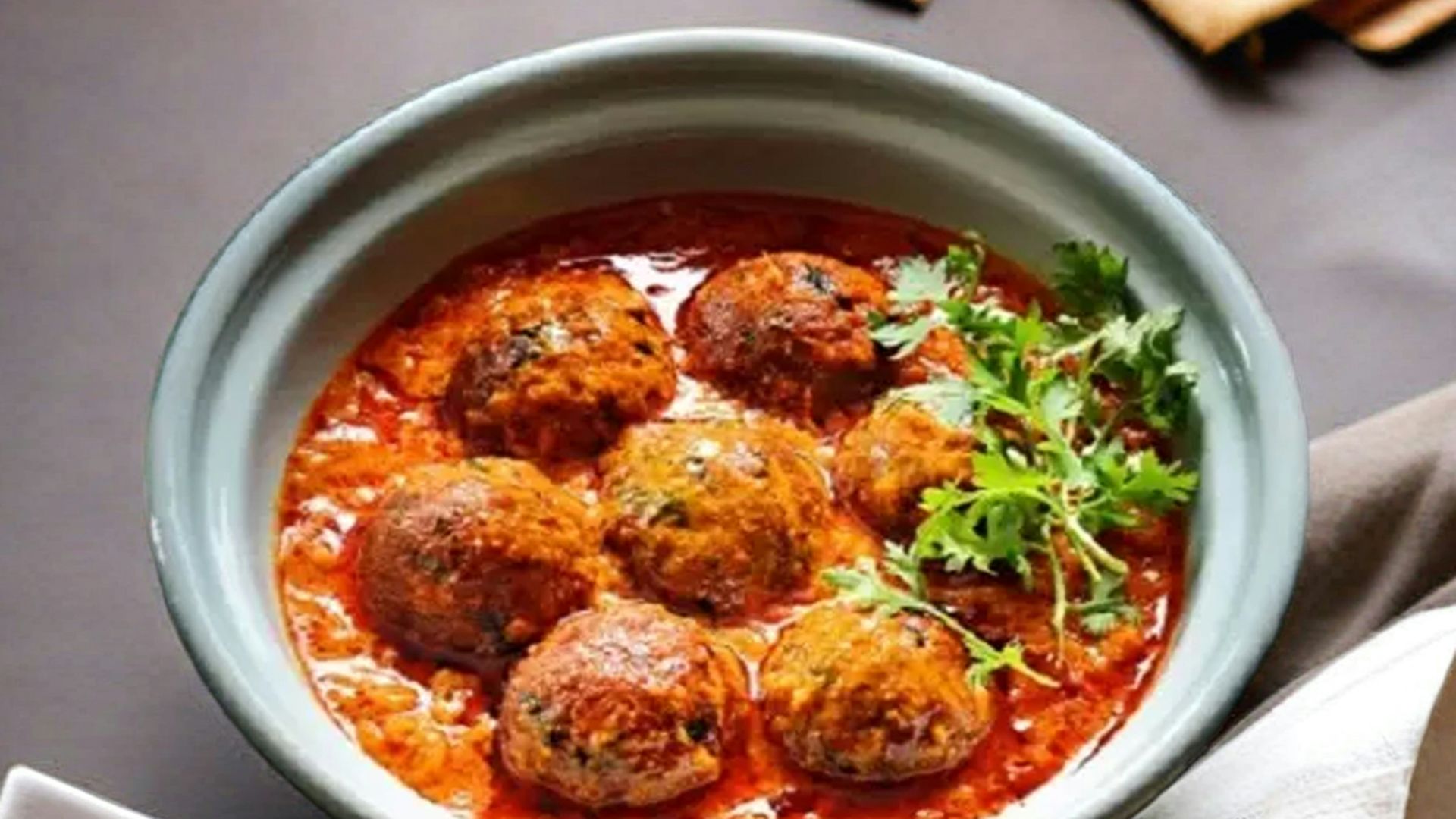 8. Boulettes de viande au tikka masala