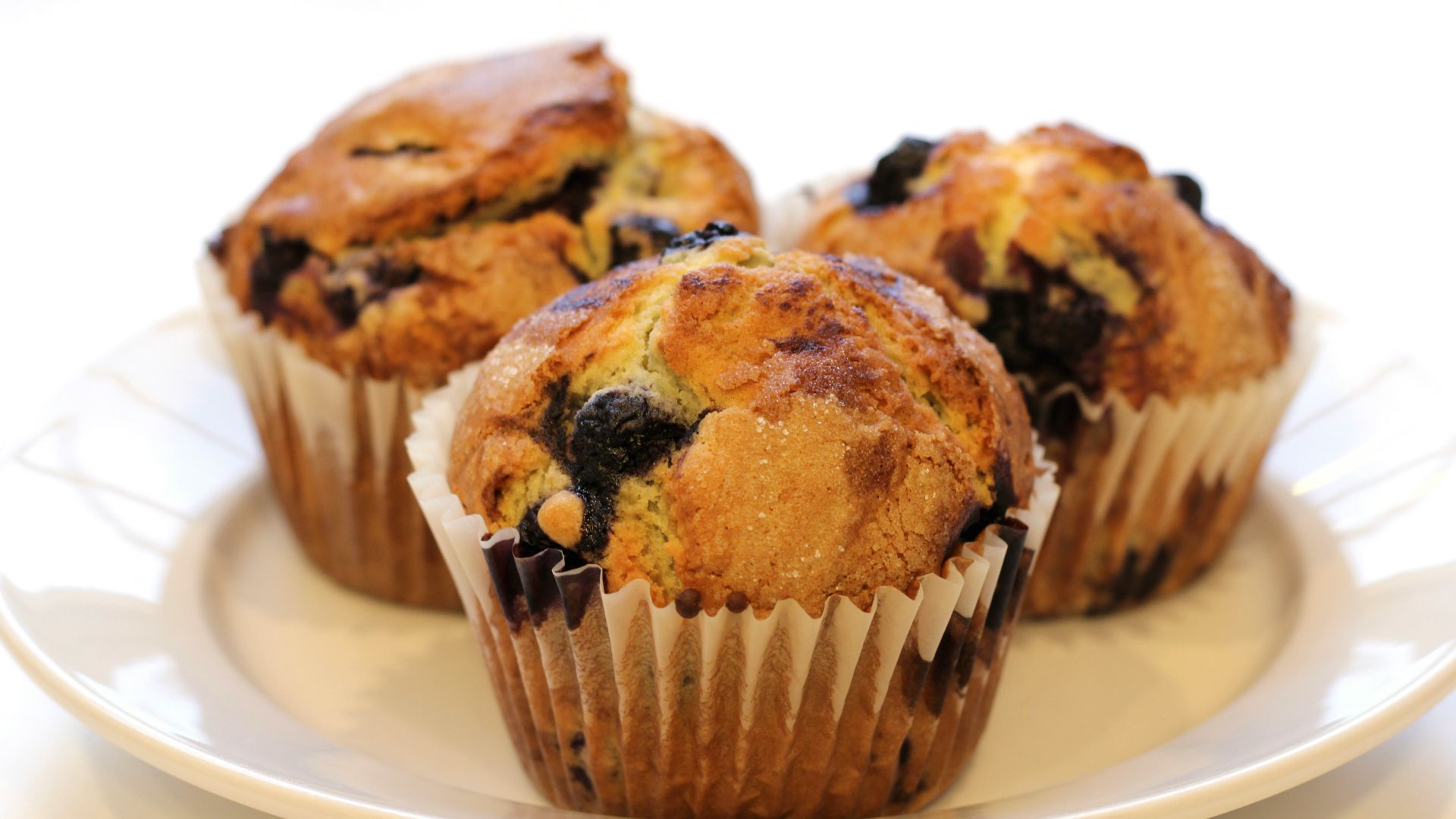5. Muffins aux myrtilles