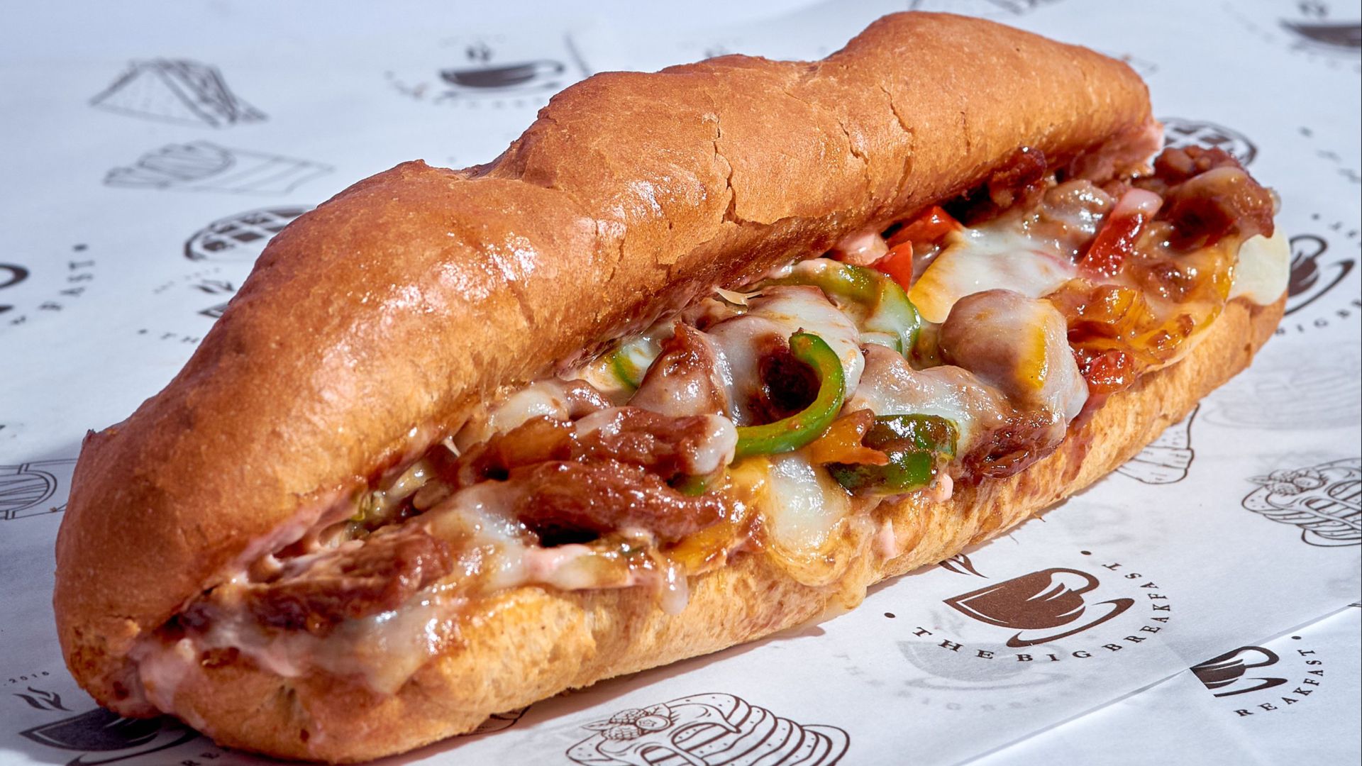 12. Cheesesteaks au paneer
