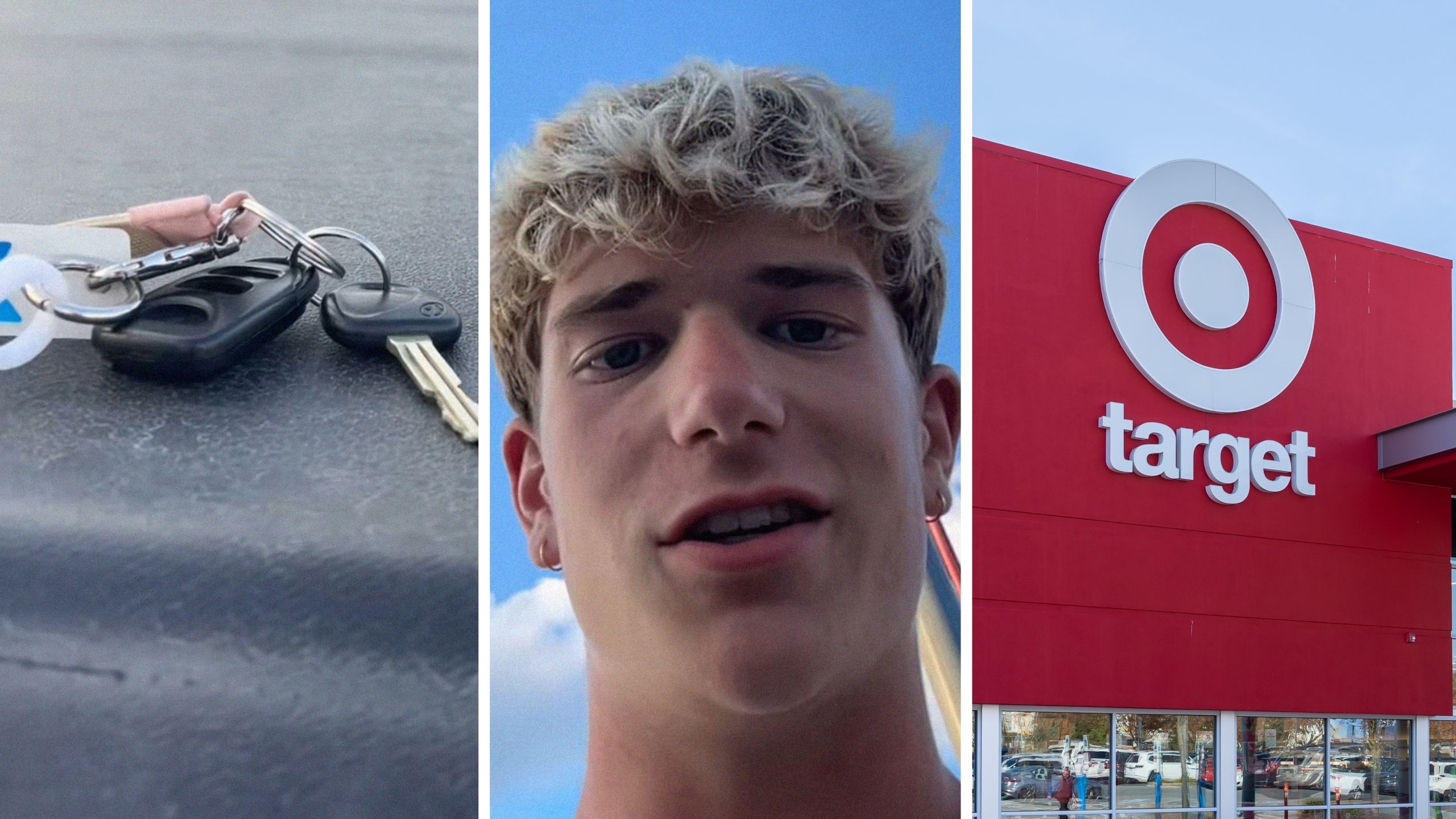 Brother sees his sister’s car with the keys in the ignition at Target. So he pulls a prank on her. Now people are saying he put her life at risk