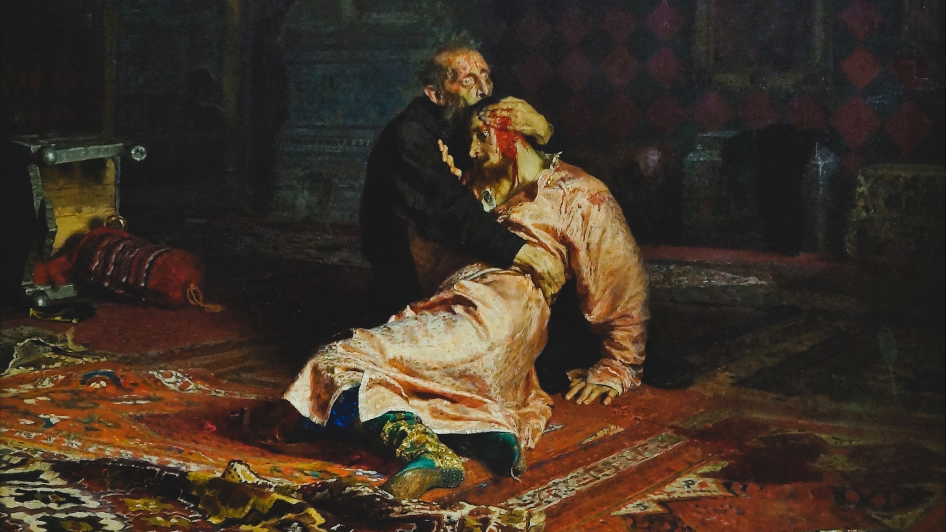13. « Ivan le Terrible et son fils Ivan », d'Ilya Repin