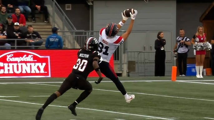 Austin Mack has a lot to say about the Alouettes