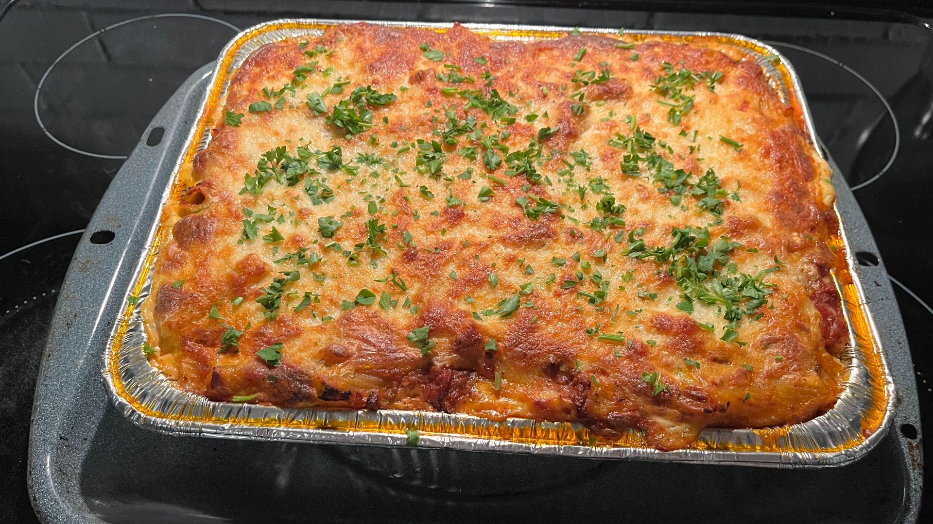17. Ziti au four à la saucisse