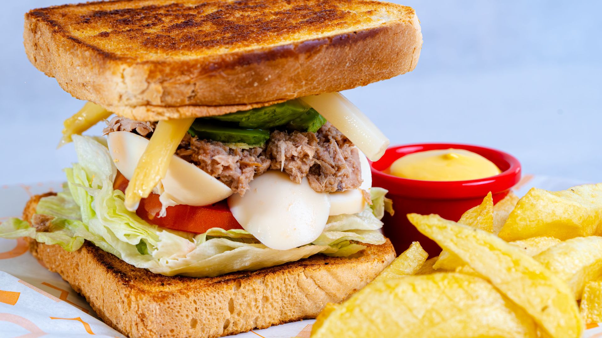 8. Sandwich au thon fondu
