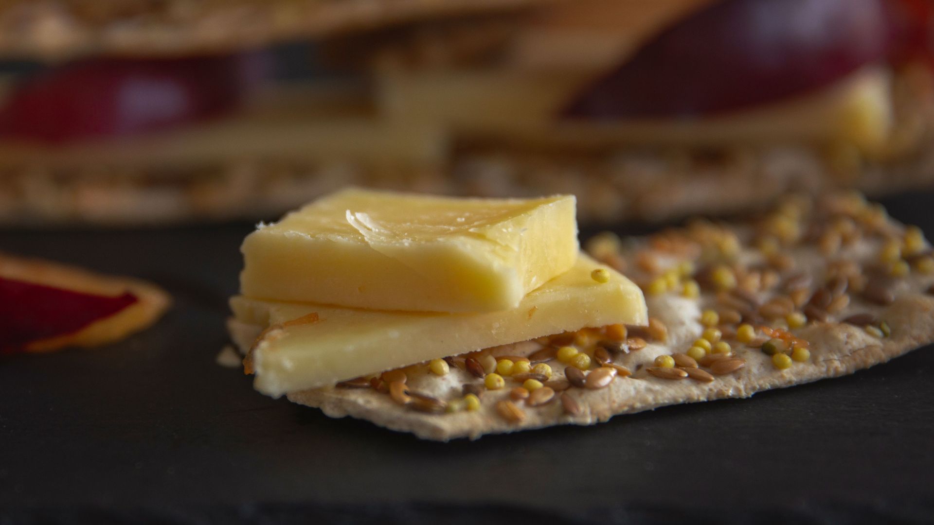 7. Des crackers au fromage