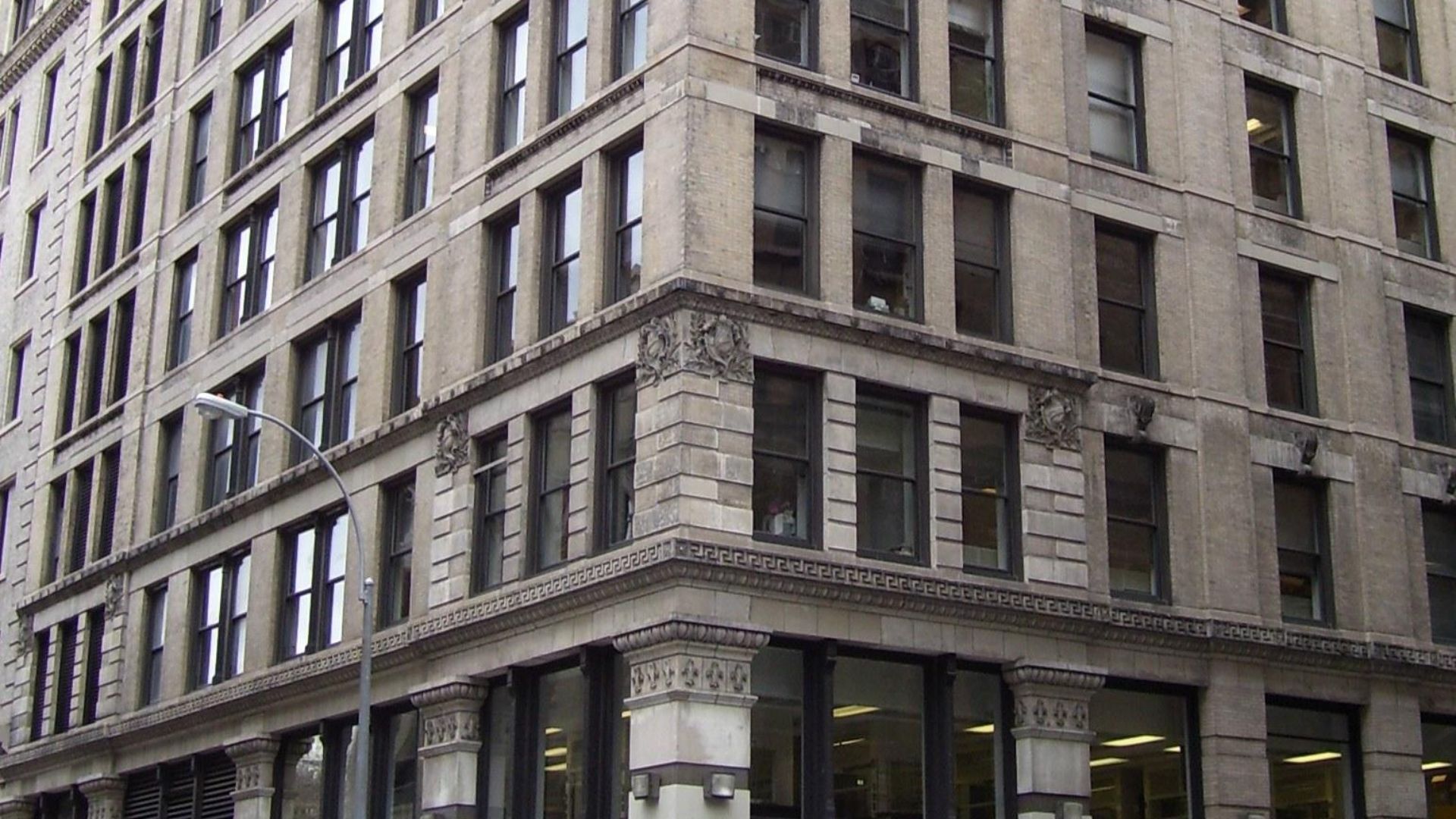 13. Le site de l'usine Triangle Shirtwaist, à New York
