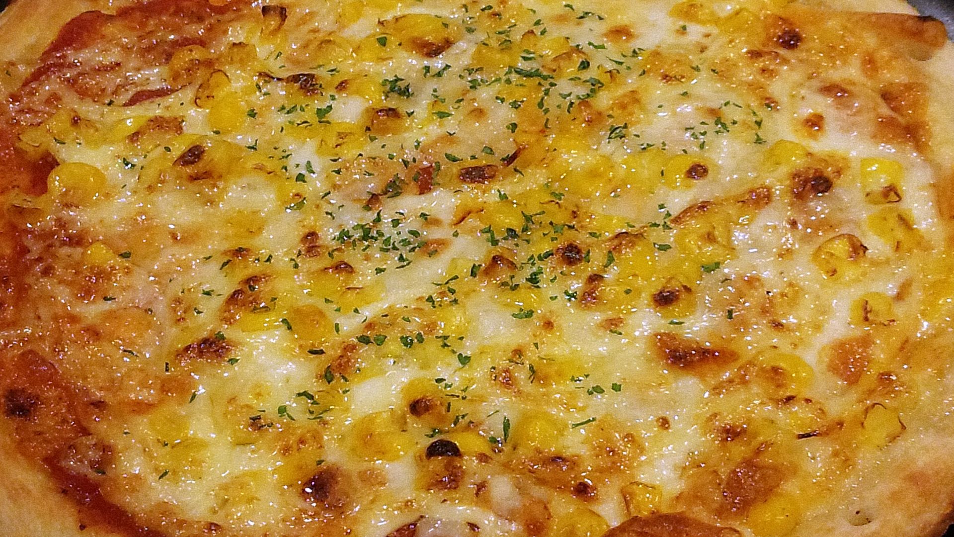 15. Pizza japonaise au maïs et à la mayonnaise (Japon)