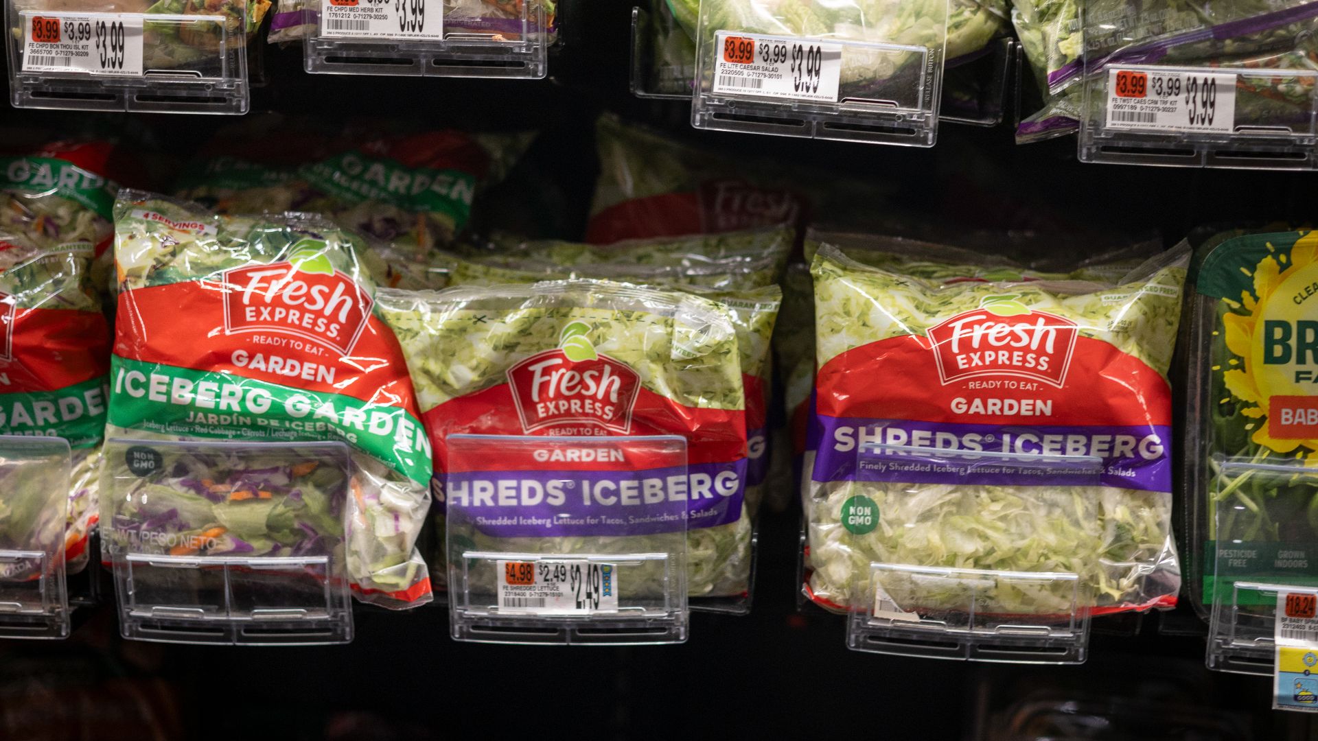 18. Kits de salades en sachet