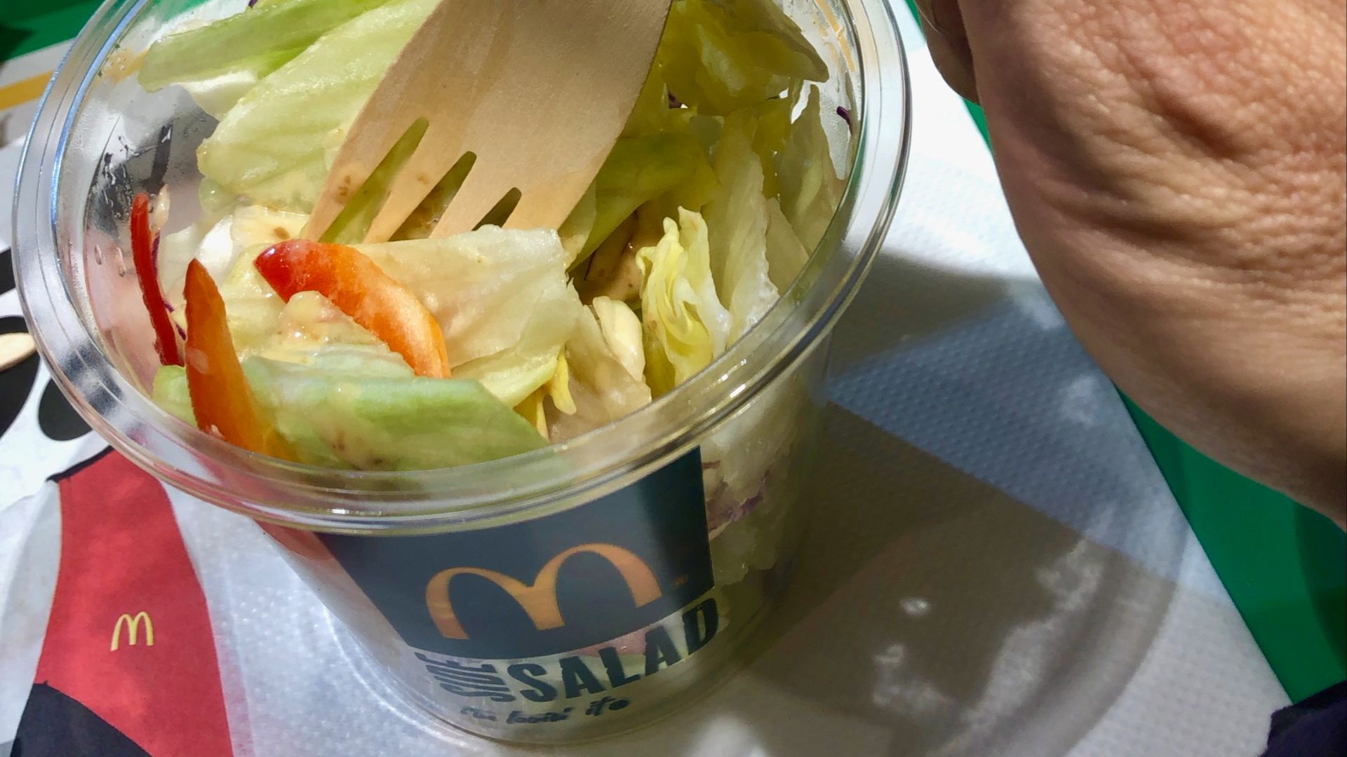 6. Les saladiers de McDonald's