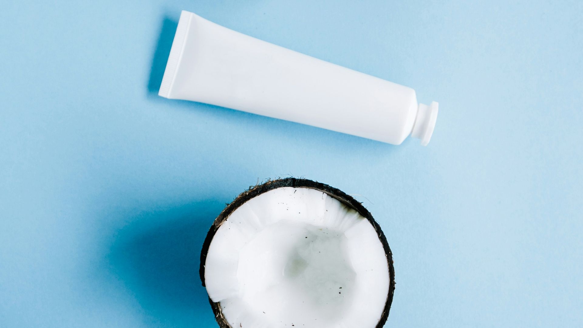 4. Lotion à la noix de coco chauffée à haute température