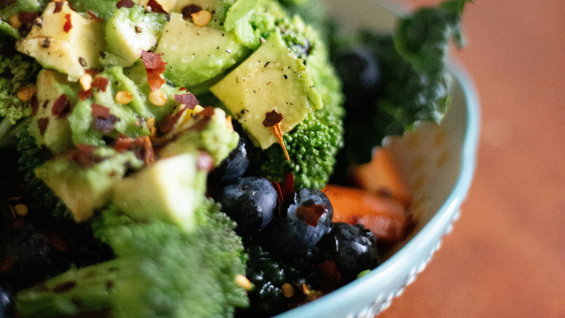 9. Salade de brocoli et de raisins