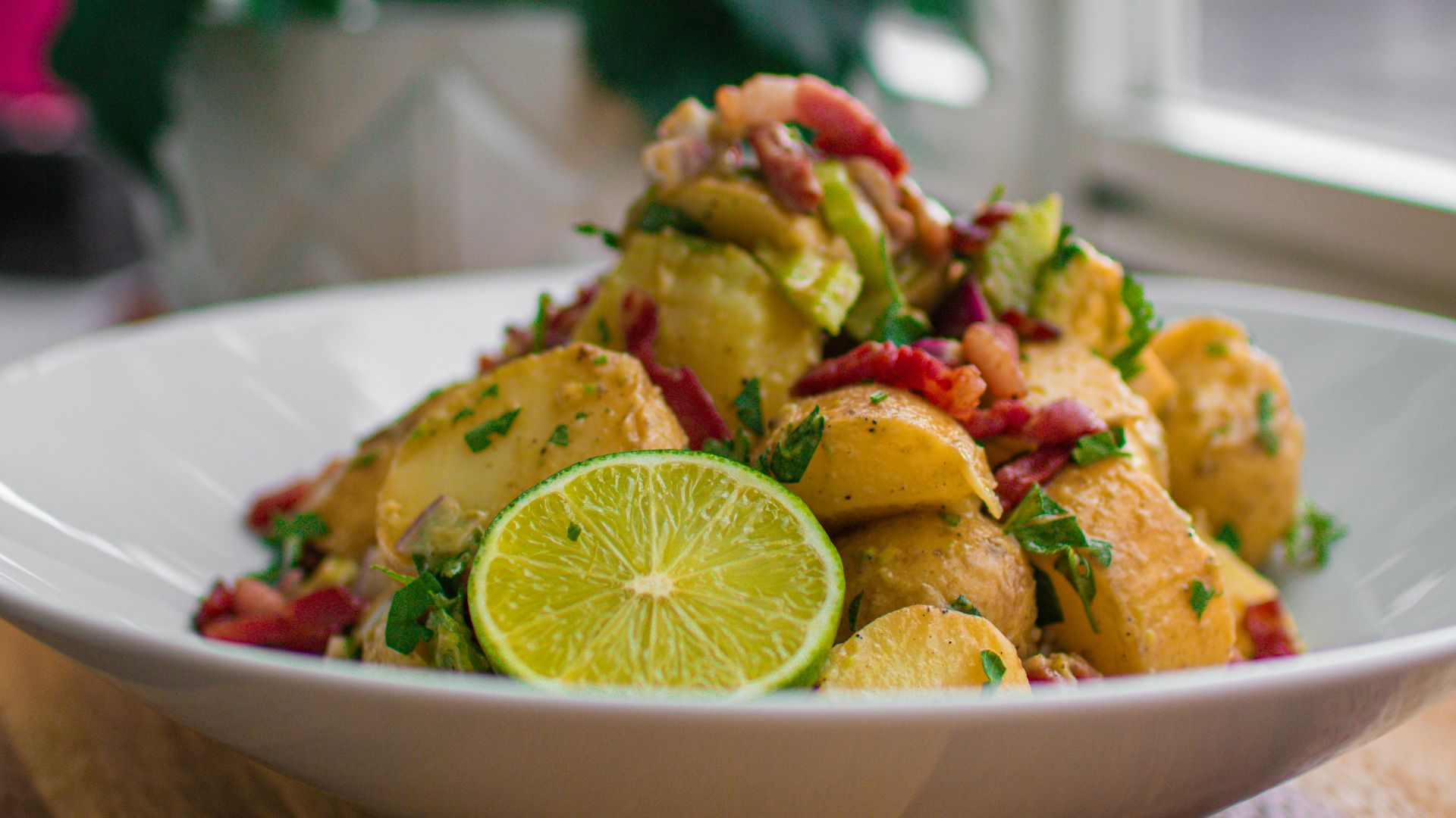 4. Salade de pommes de terre sans saveur