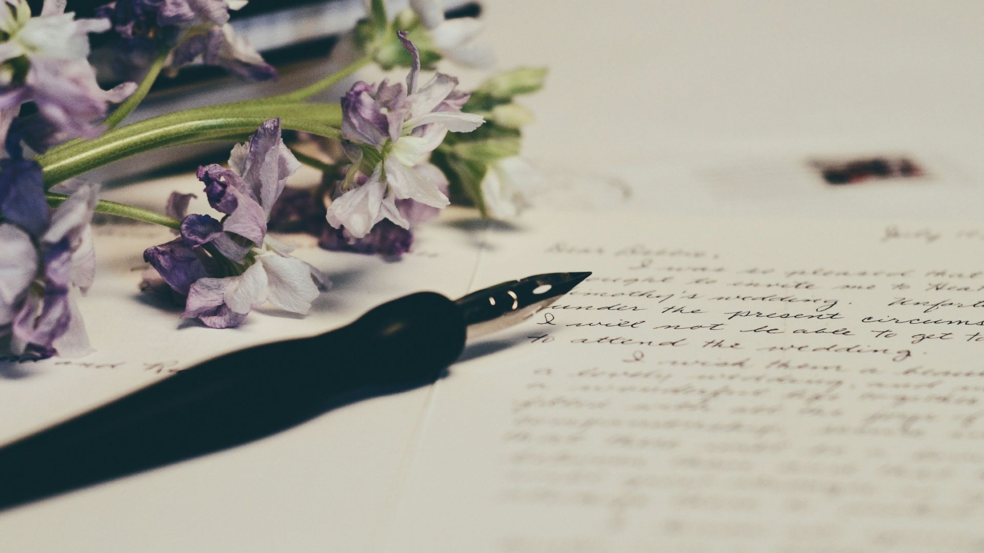 1. Lettres manuscrites