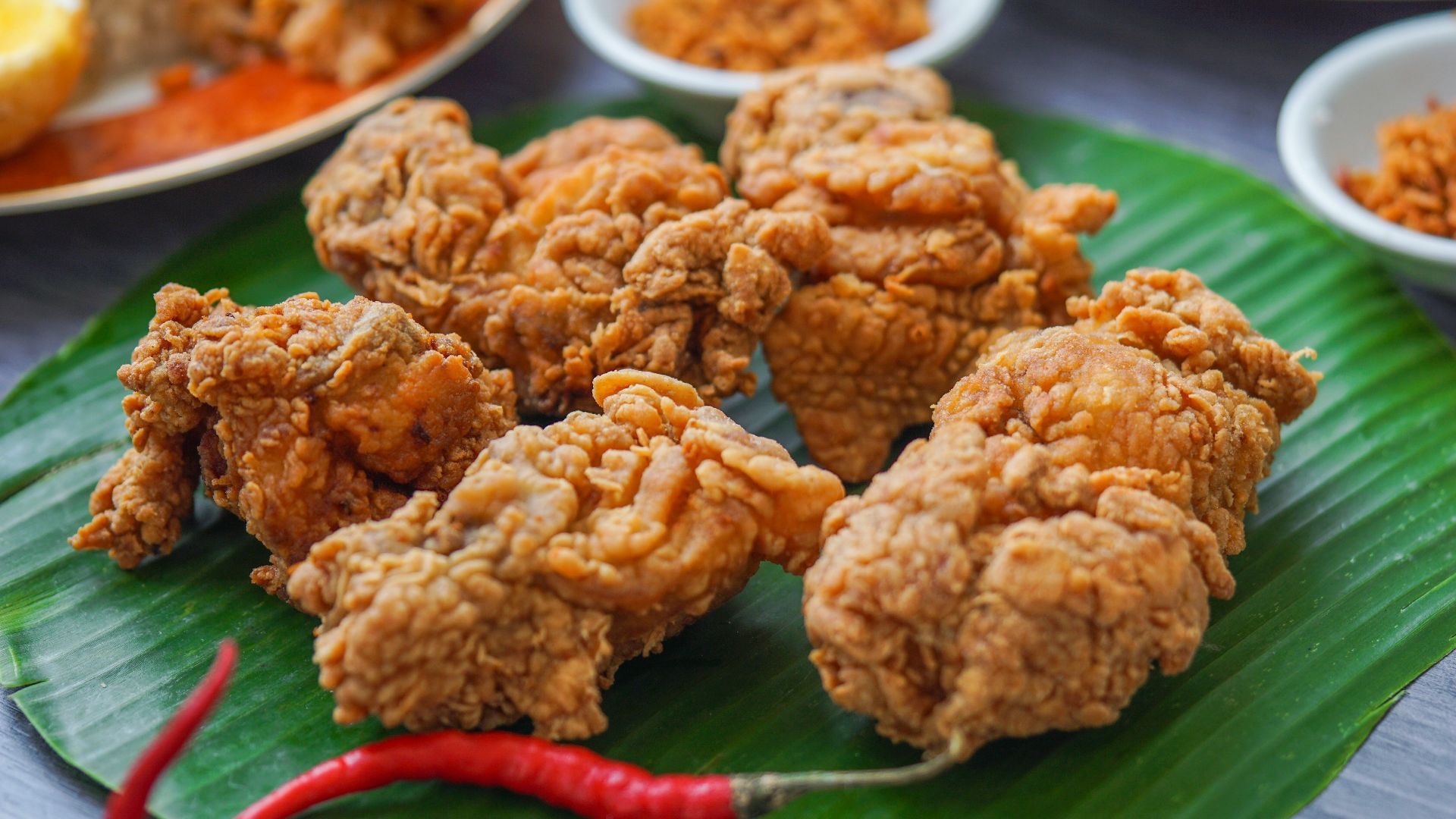 7. Poulet frit