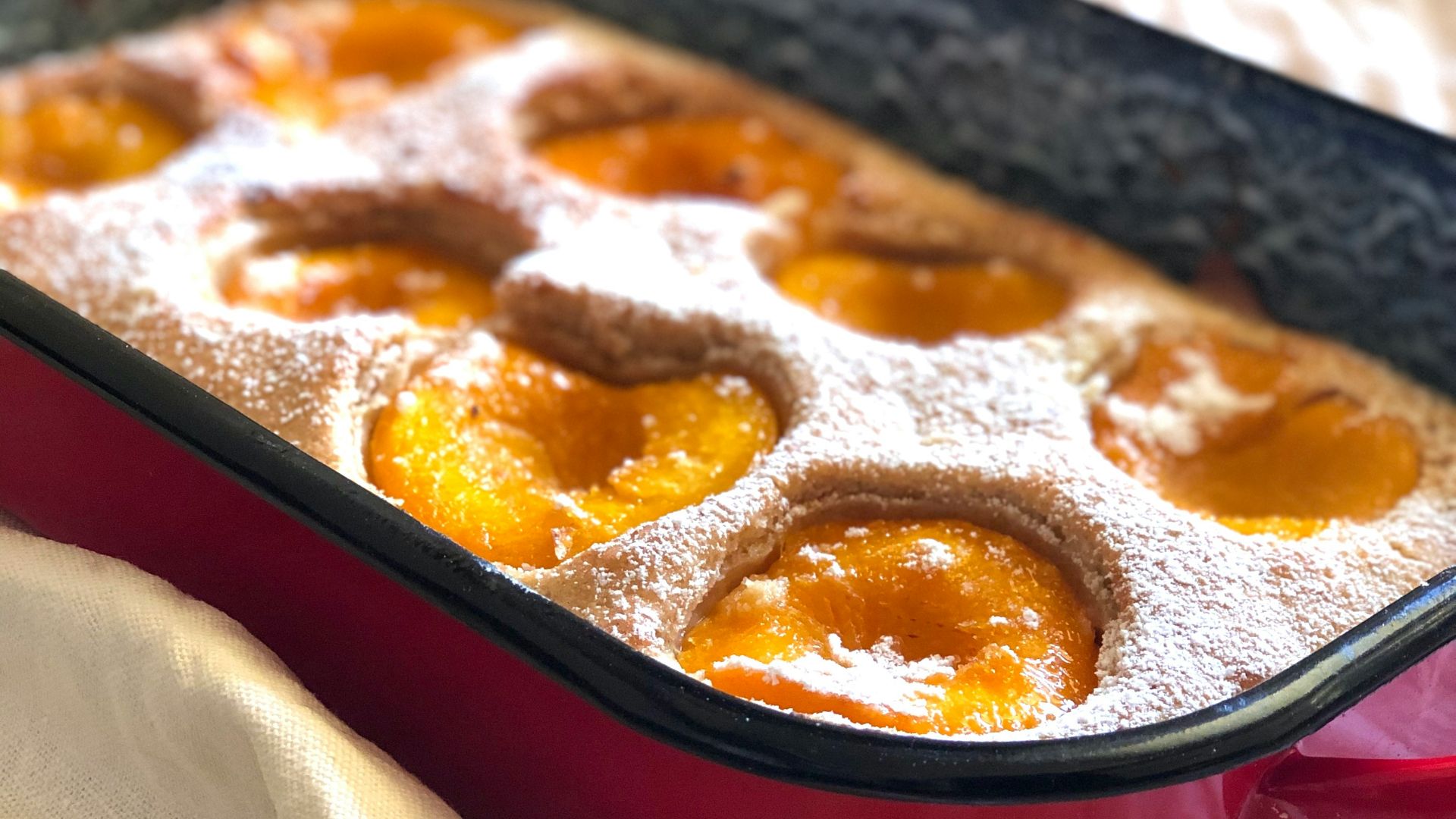 4. Gâteau « cobbler » aux pêches